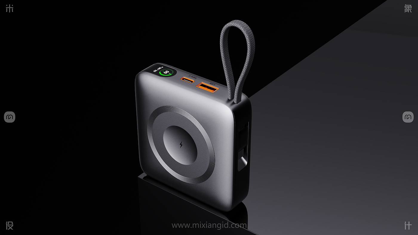 Three-in-one charging treasure，3C products，portable source，portable battery，Electronics，