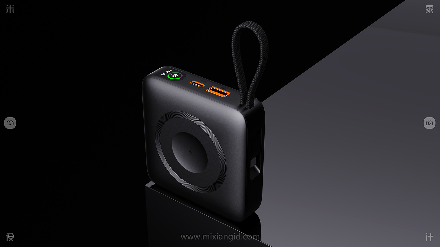 Three-in-one charging treasure，3C products，portable source，portable battery，Electronics，