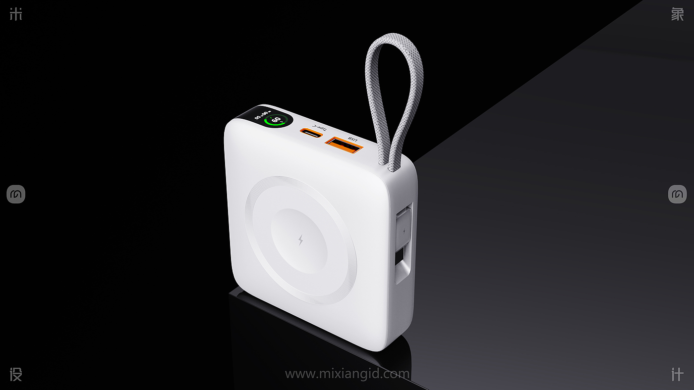 Three-in-one charging treasure，3C products，portable source，portable battery，Electronics，