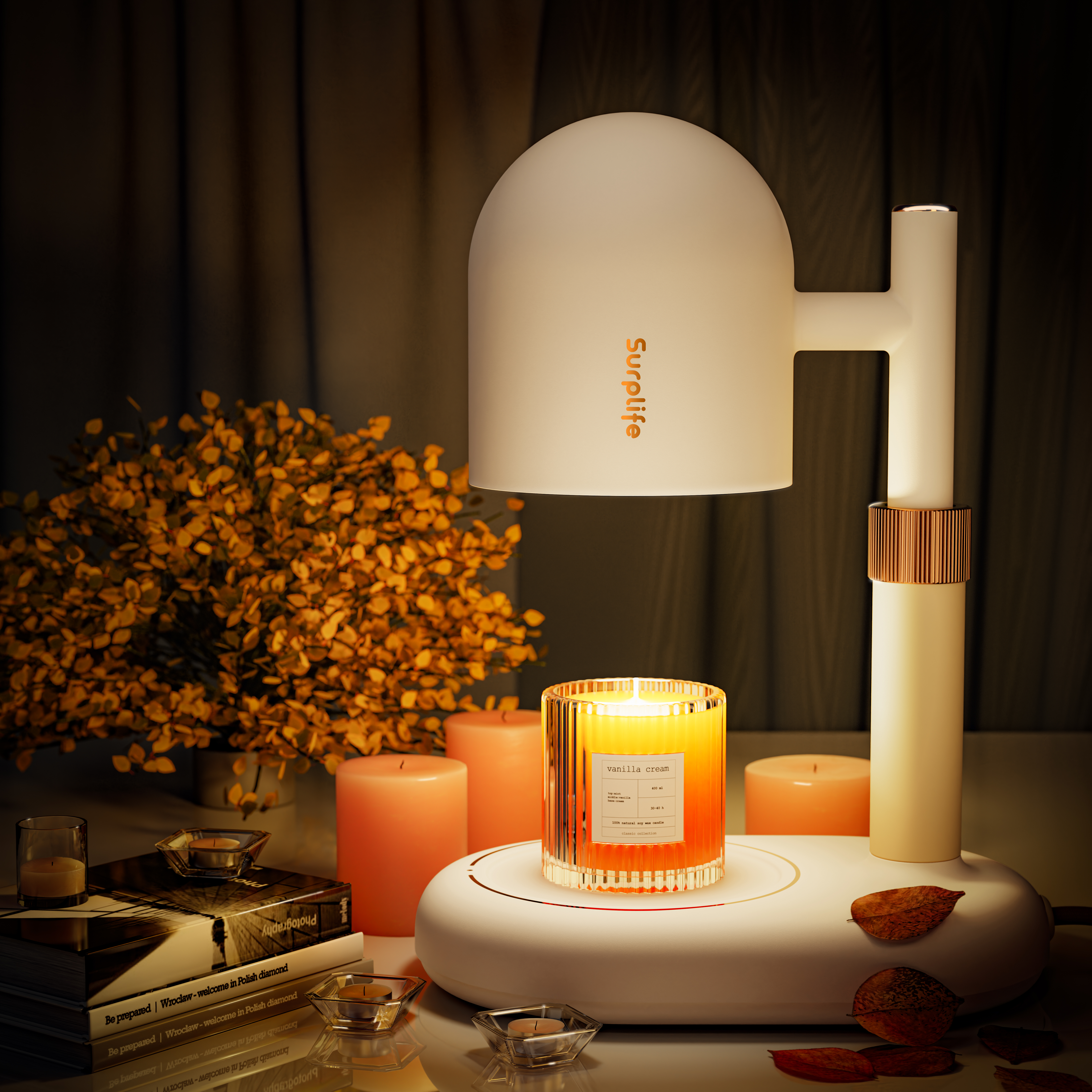 Aromatherapy，melting wax lamp，candle，Desk lamp，Atmosphere lamp，Aromatherapy lamp，Fragrance，Candle lamp，