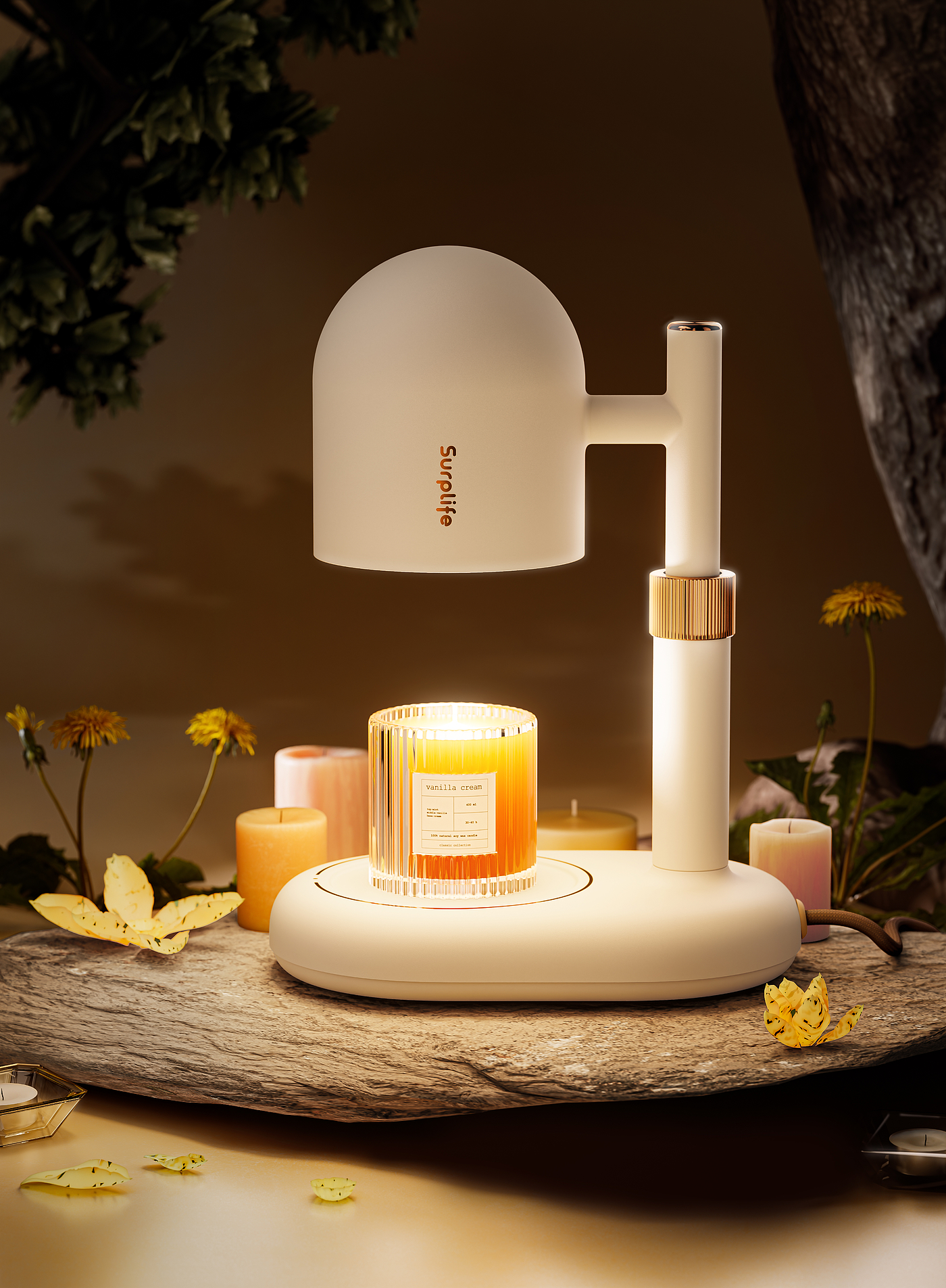 Aromatherapy，melting wax lamp，candle，Desk lamp，Atmosphere lamp，Aromatherapy lamp，Fragrance，Candle lamp，
