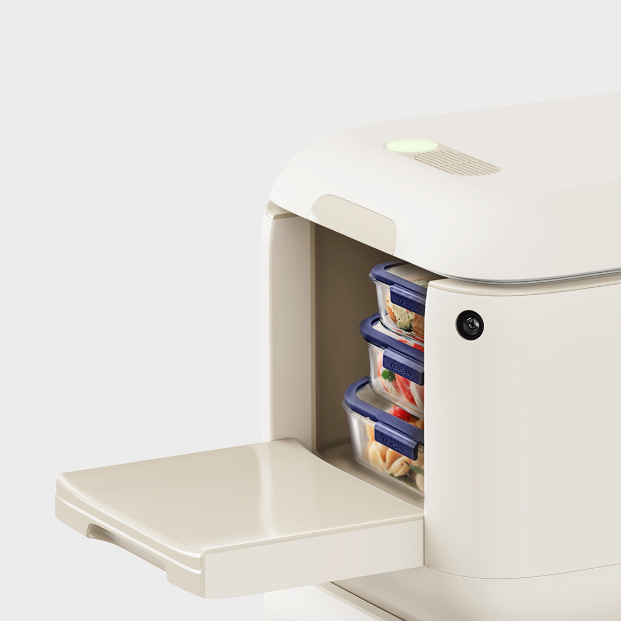 Amity，robot，Mobile refrigerator，Service community，Food Delivery Service，