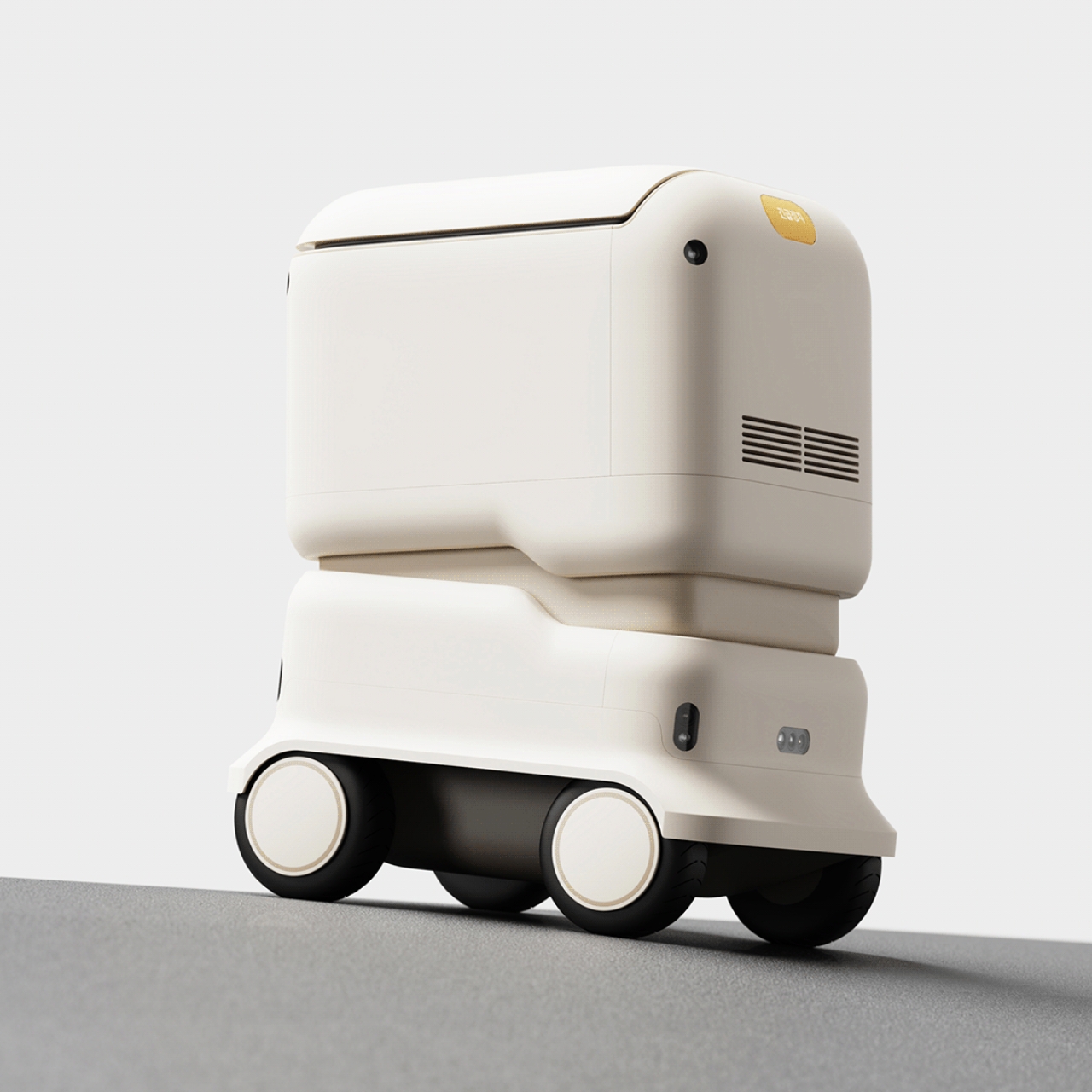 Amity，robot，Mobile refrigerator，Service community，Food Delivery Service，