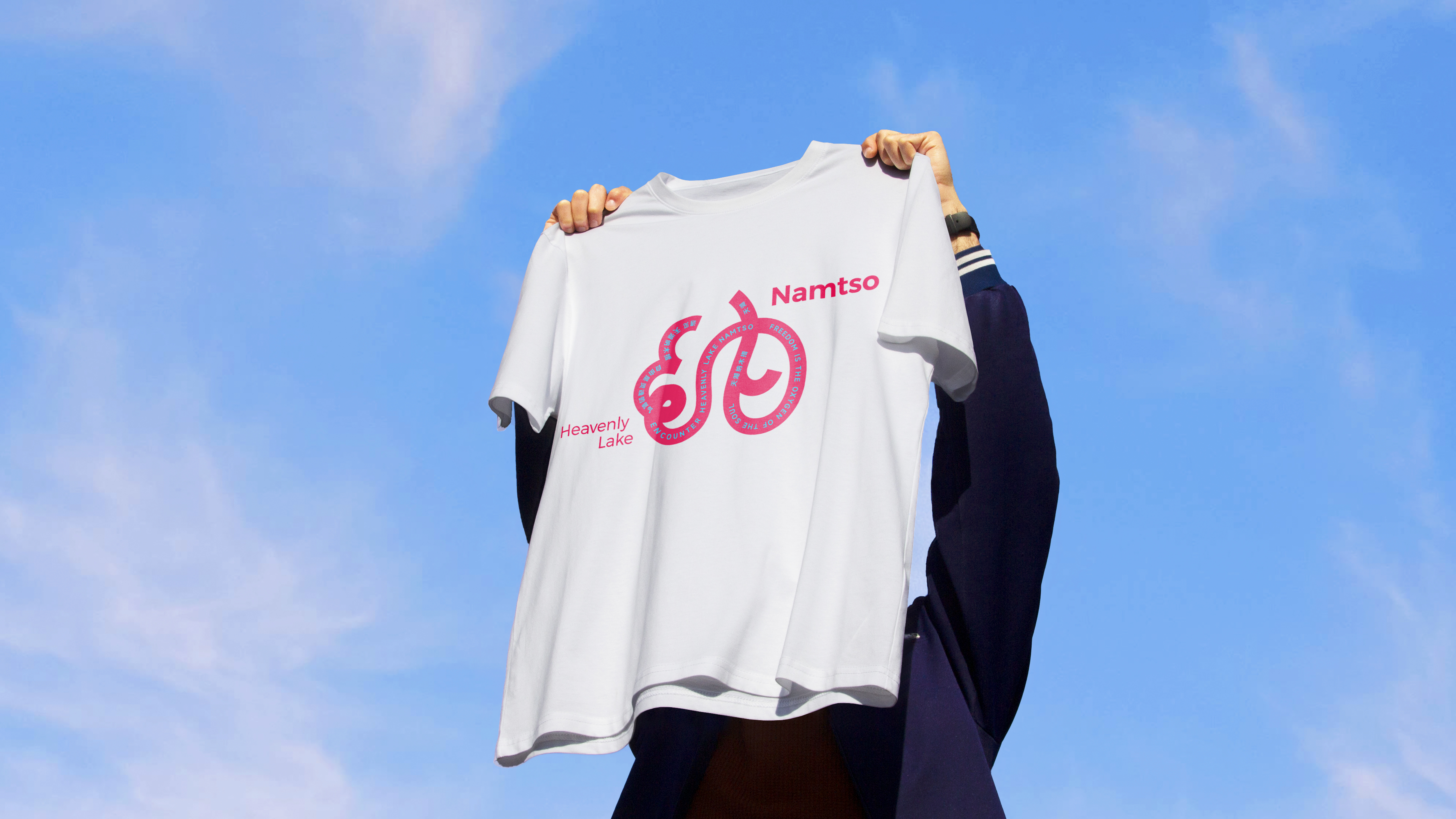 Namtso，Lake Beach，Logo design，Font design，Original design，national culture，Brand design，Visual recognition，