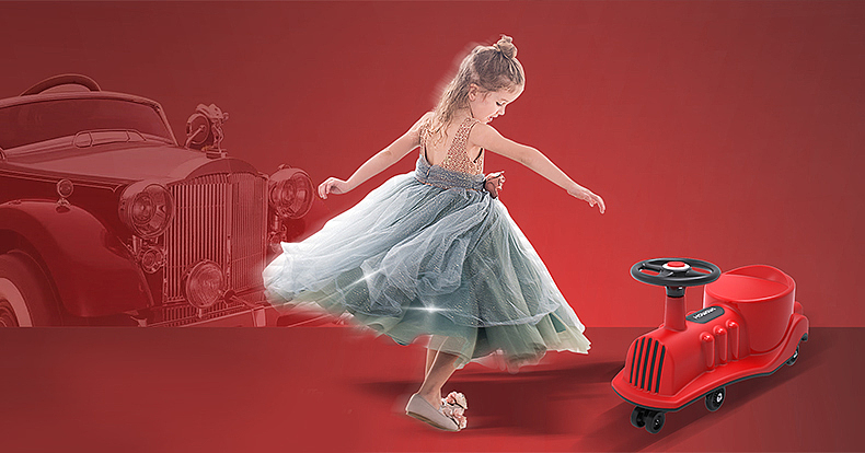 Children's Toys，swing car，small train，product design，Italian original design，