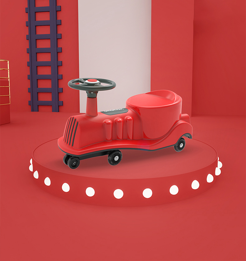 Children's Toys，swing car，small train，product design，Italian original design，