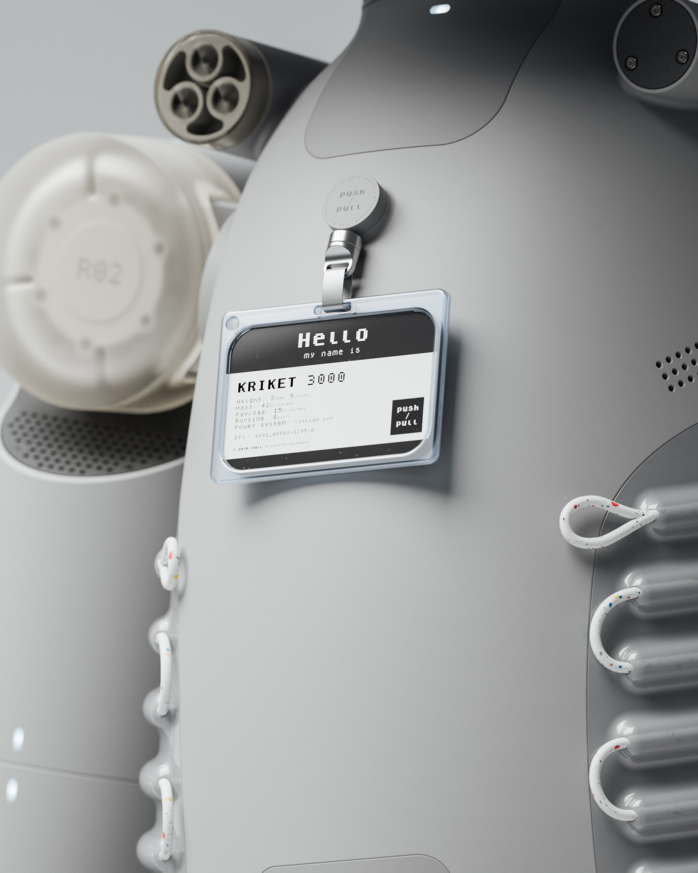 Kriket 3000，robot，artificial intelligence，Character design，