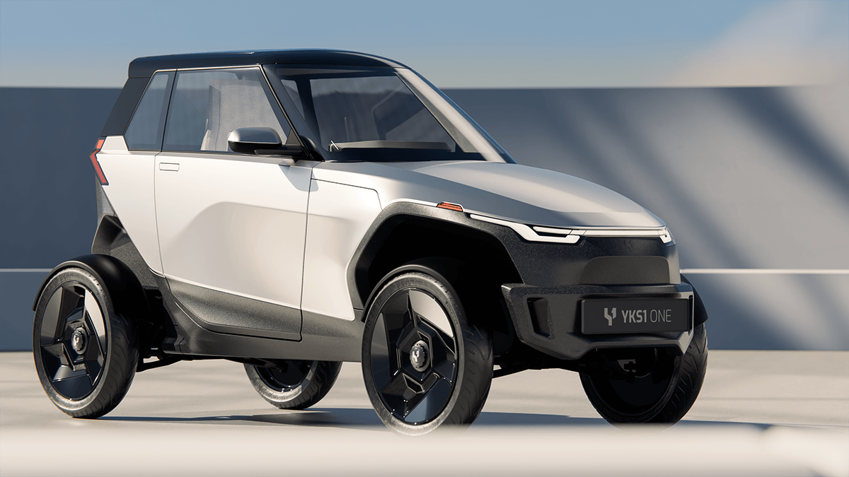 YKS1 One，Single Seat Electric Vehicle，vehicle，automobile，