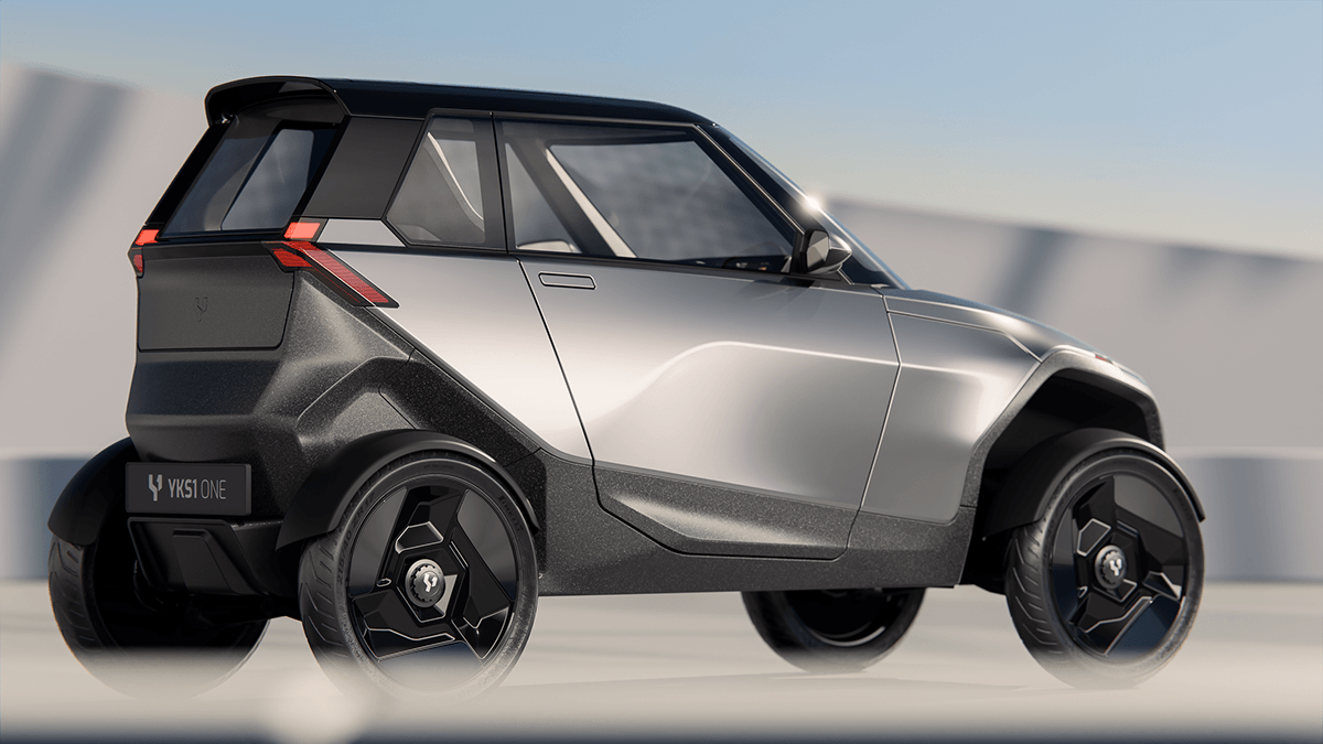 YKS1 One，Single Seat Electric Vehicle，vehicle，automobile，