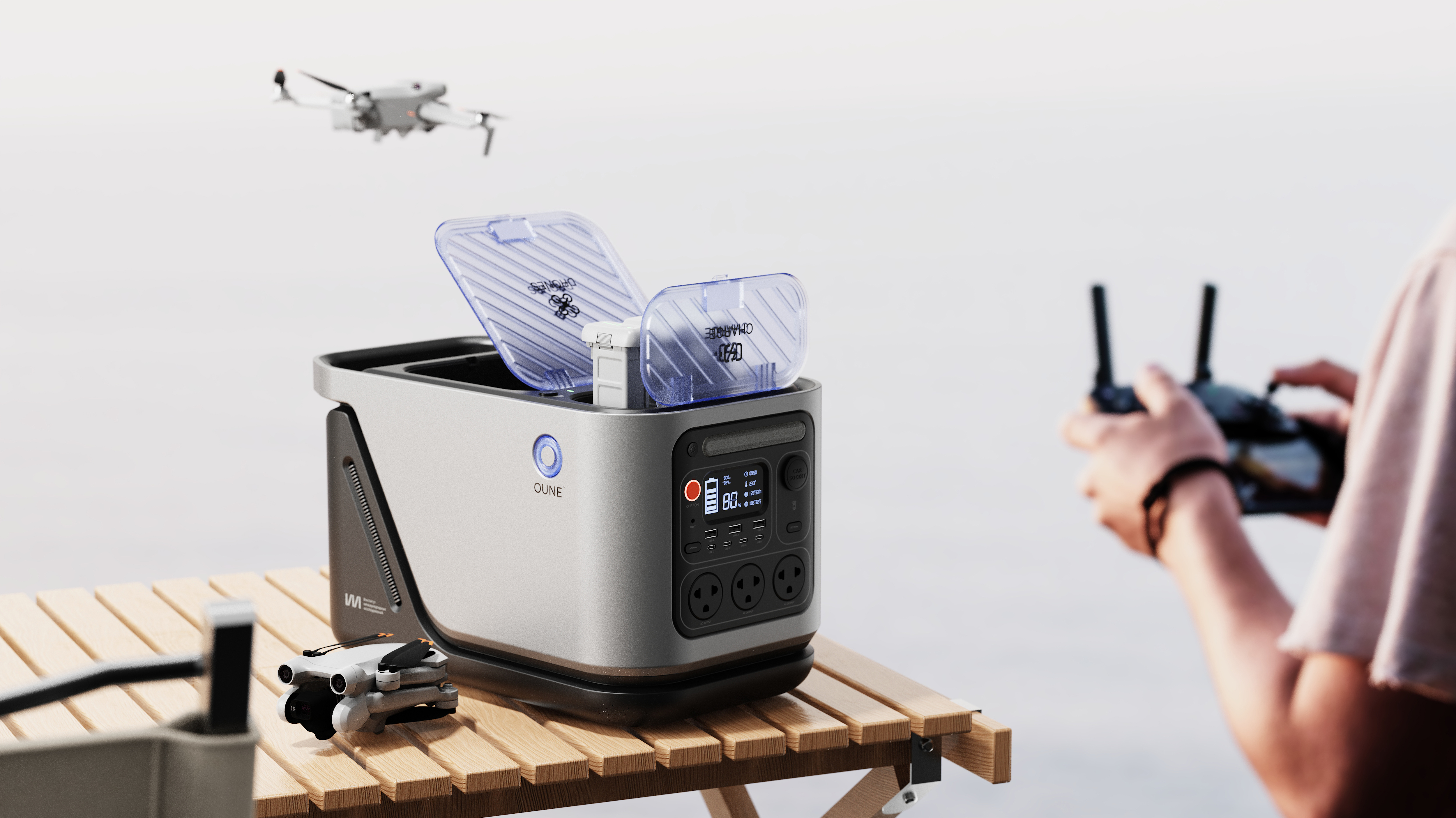 product design，outdoors，UAV，industrial design，sample reels，Original works，portable source，