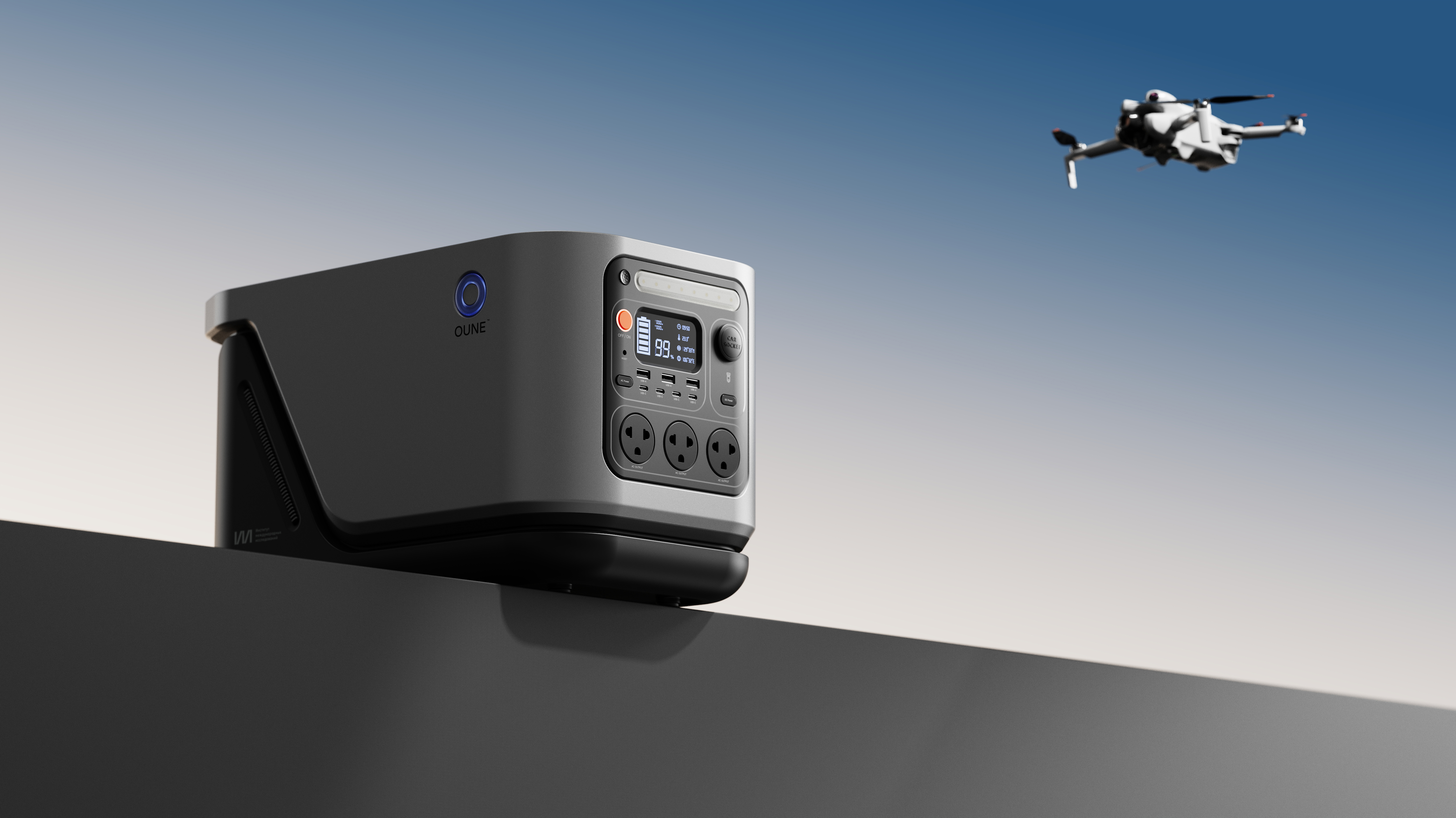 product design，outdoors，UAV，industrial design，sample reels，Original works，portable source，