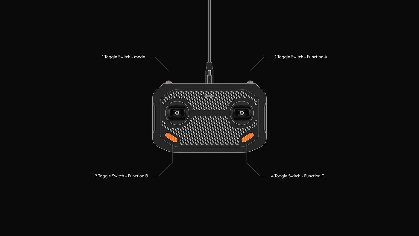UAV controller，Digital，Electronic equipment，industrial design，