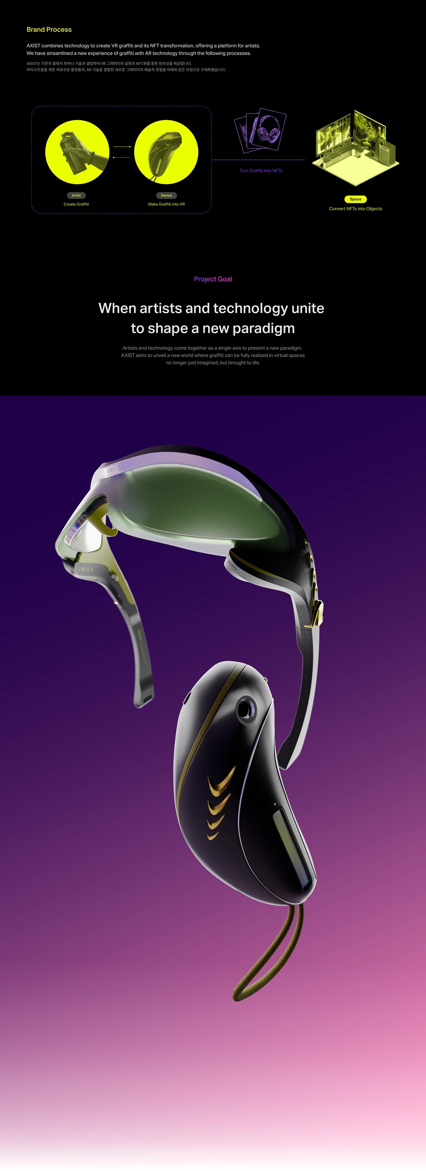 AXIST，AR graffiti，