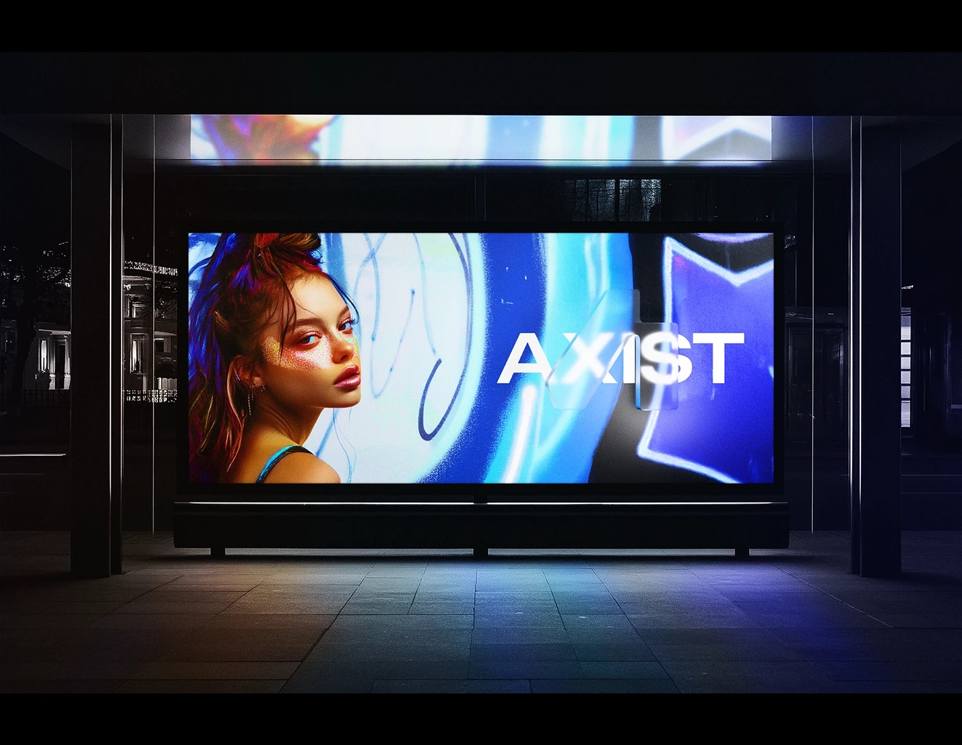 AXIST，AR graffiti，