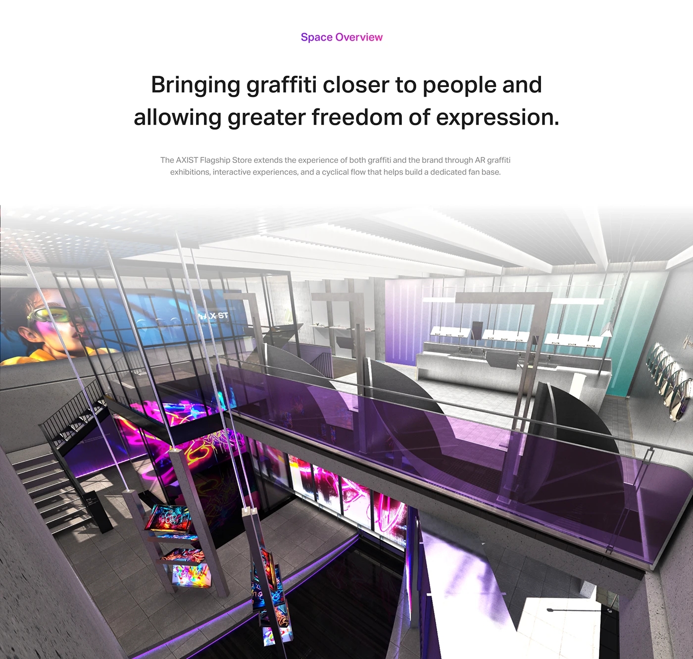 AXIST，AR graffiti，