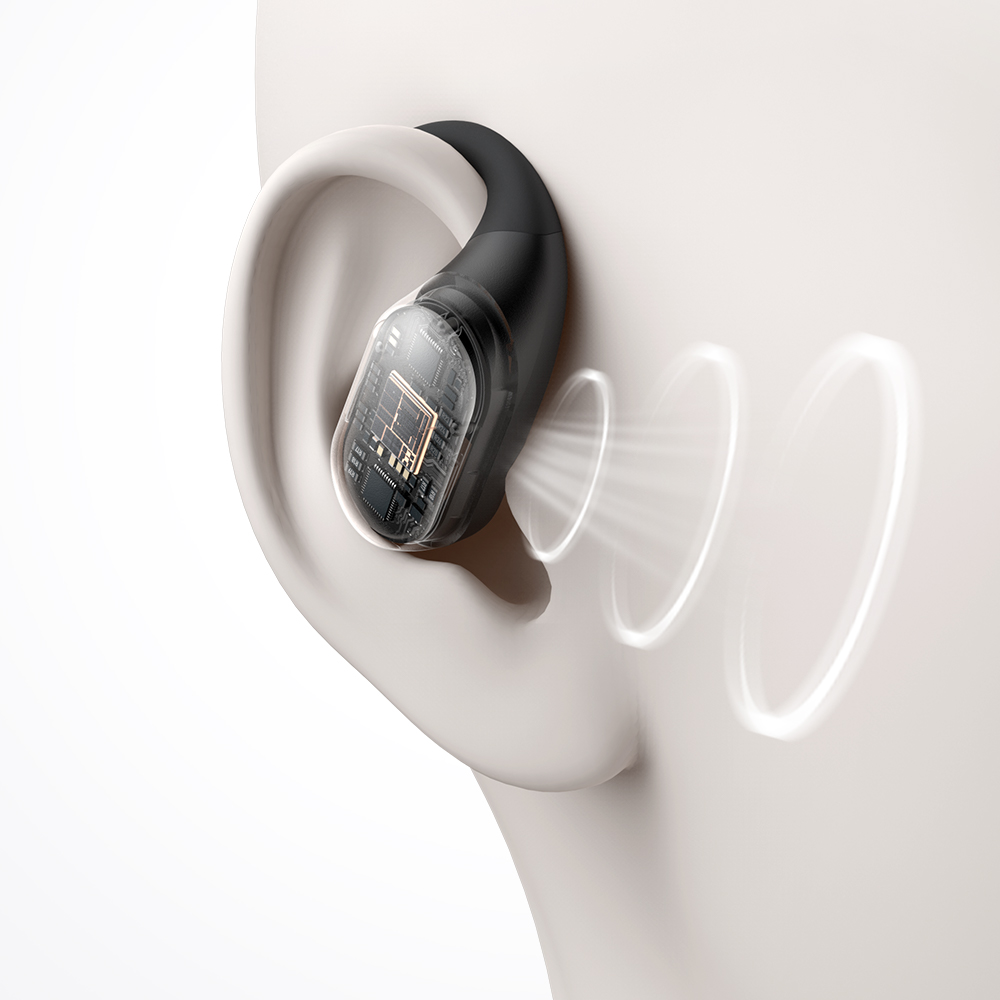 Bluetooth headset，product，Design，ows，audio frequency，Digital power display，Transparent compartment，Breathing lamp，