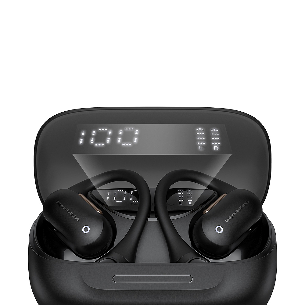 Bluetooth headset，product，Design，ows，audio frequency，Digital power display，Transparent compartment，Breathing lamp，