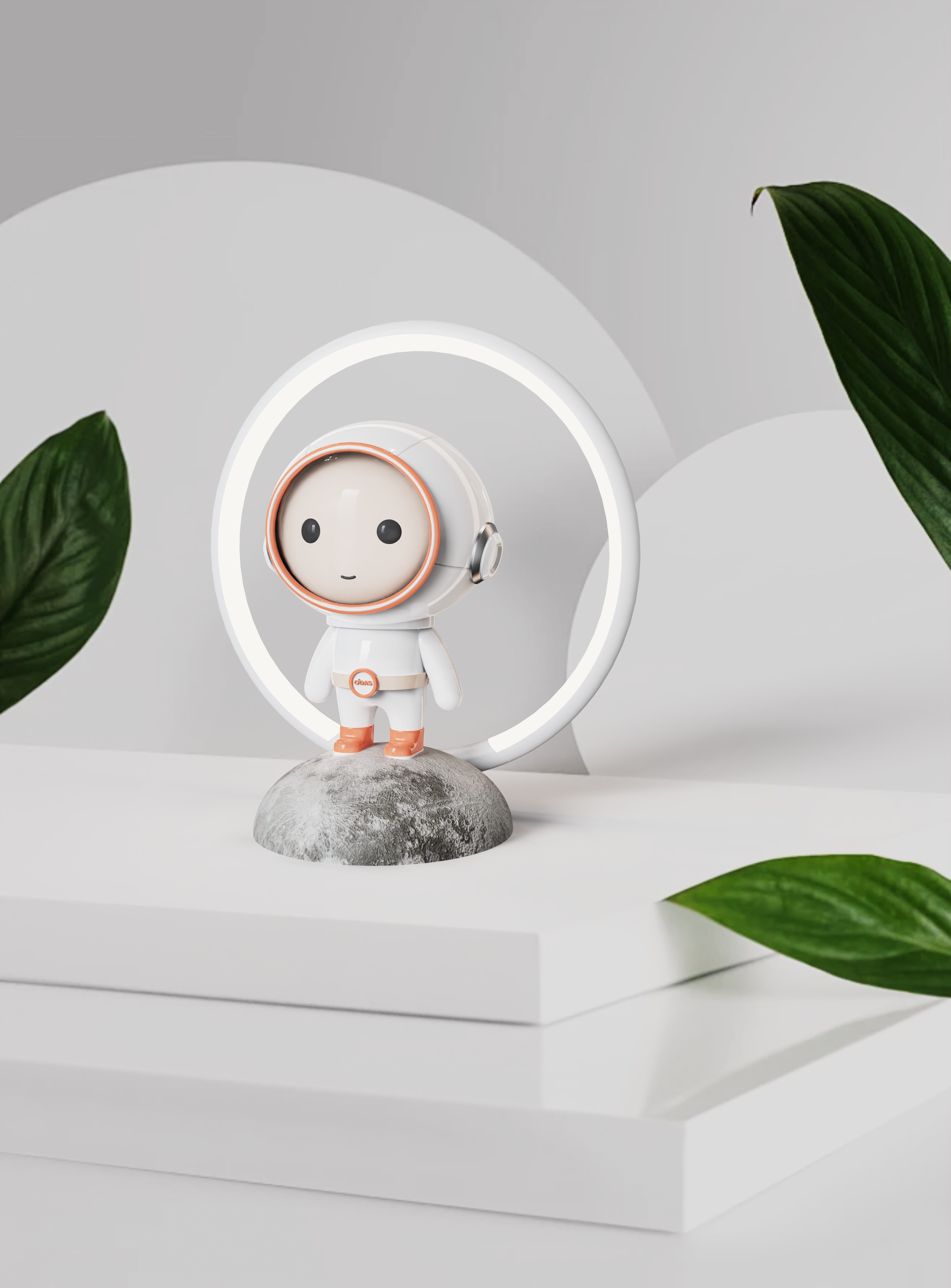 Brand IP desk lamp，IP derivatives，Table lamp design，Lamp design，Lighting design，Appearance design，Tide play，Doll，