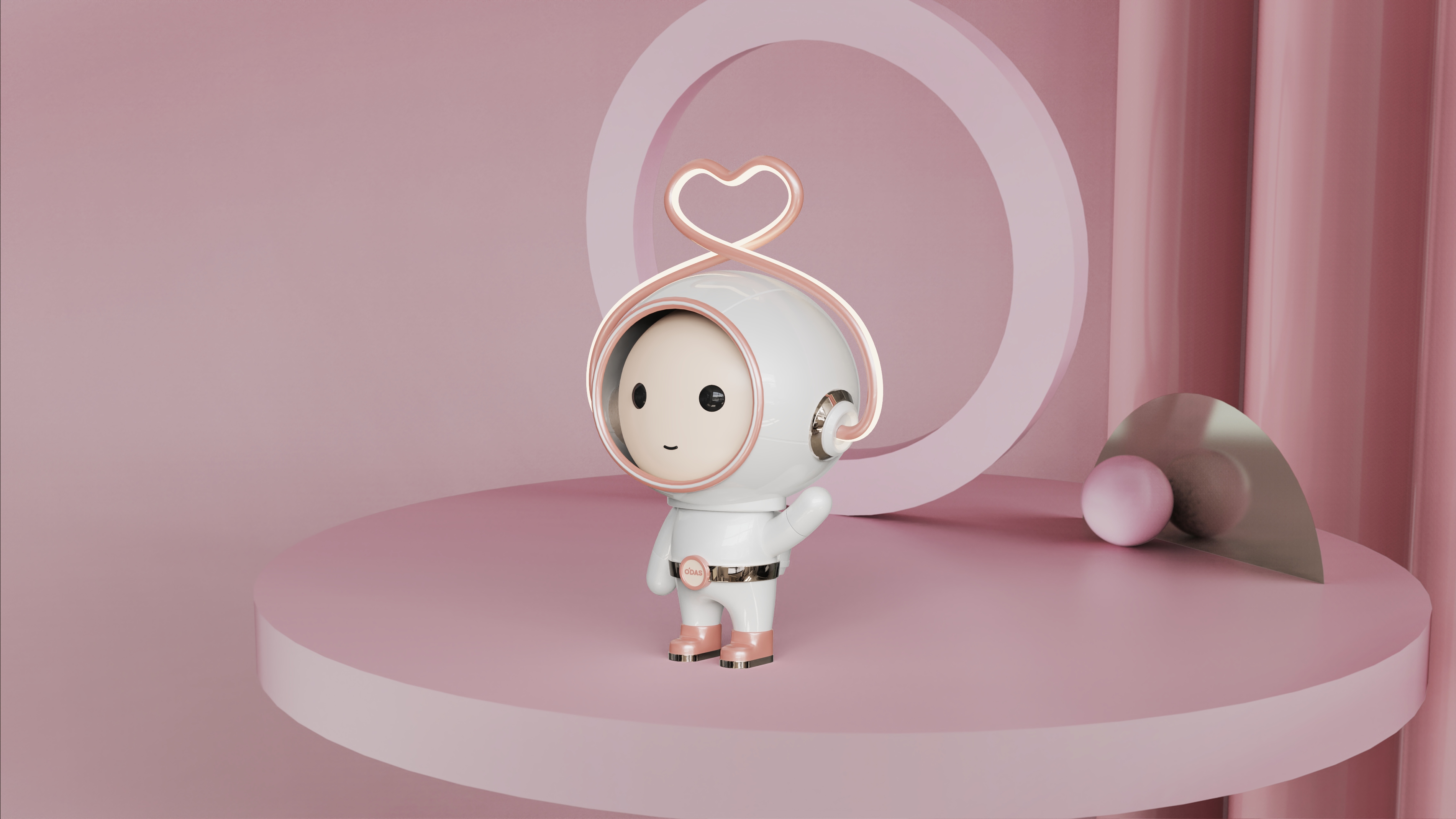 Brand IP desk lamp，IP derivatives，Table lamp design，Lamp design，Lighting design，Appearance design，Tide play，Doll，