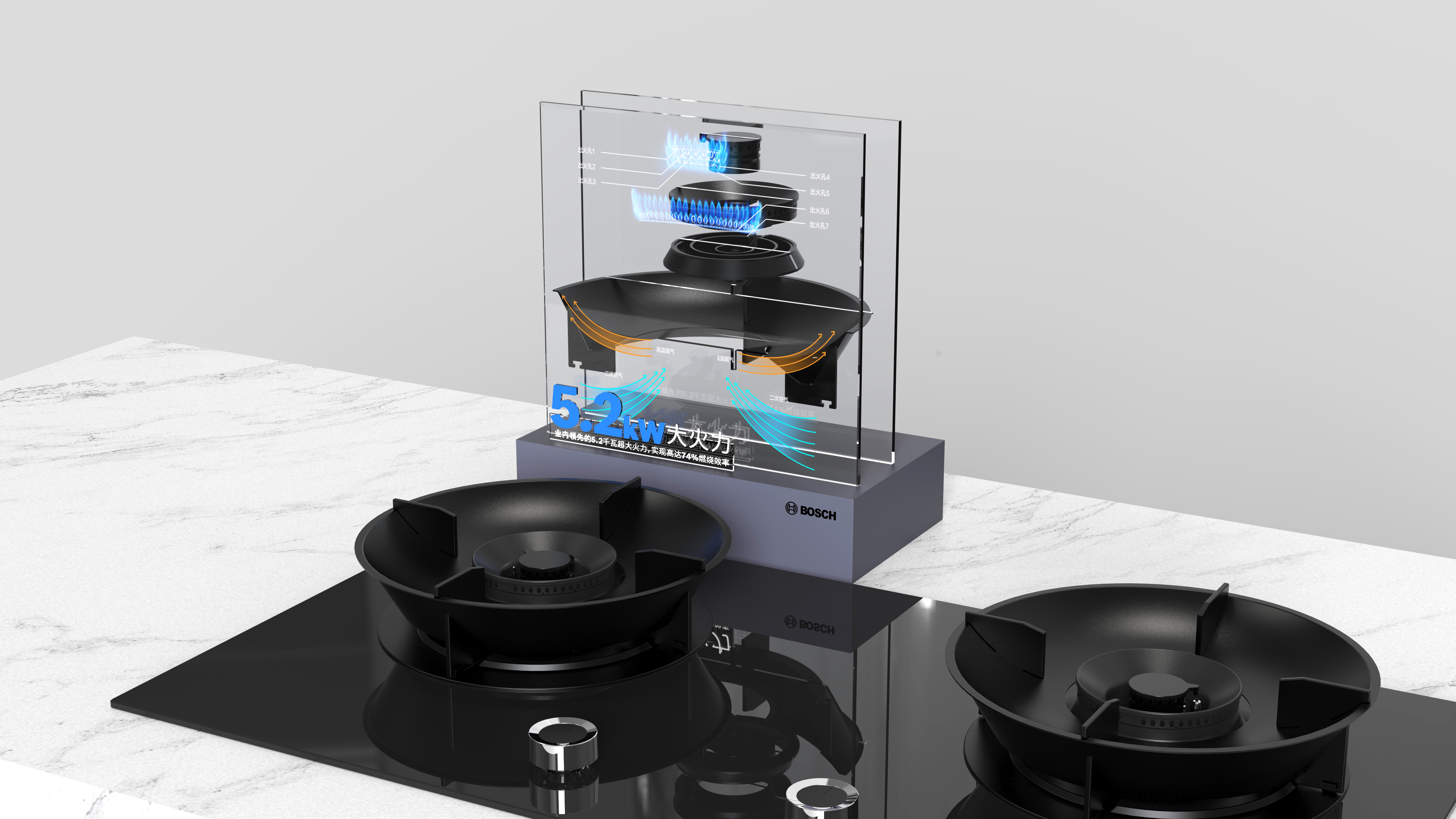 Cooker，big firepower，Demonstration Props，Display props，