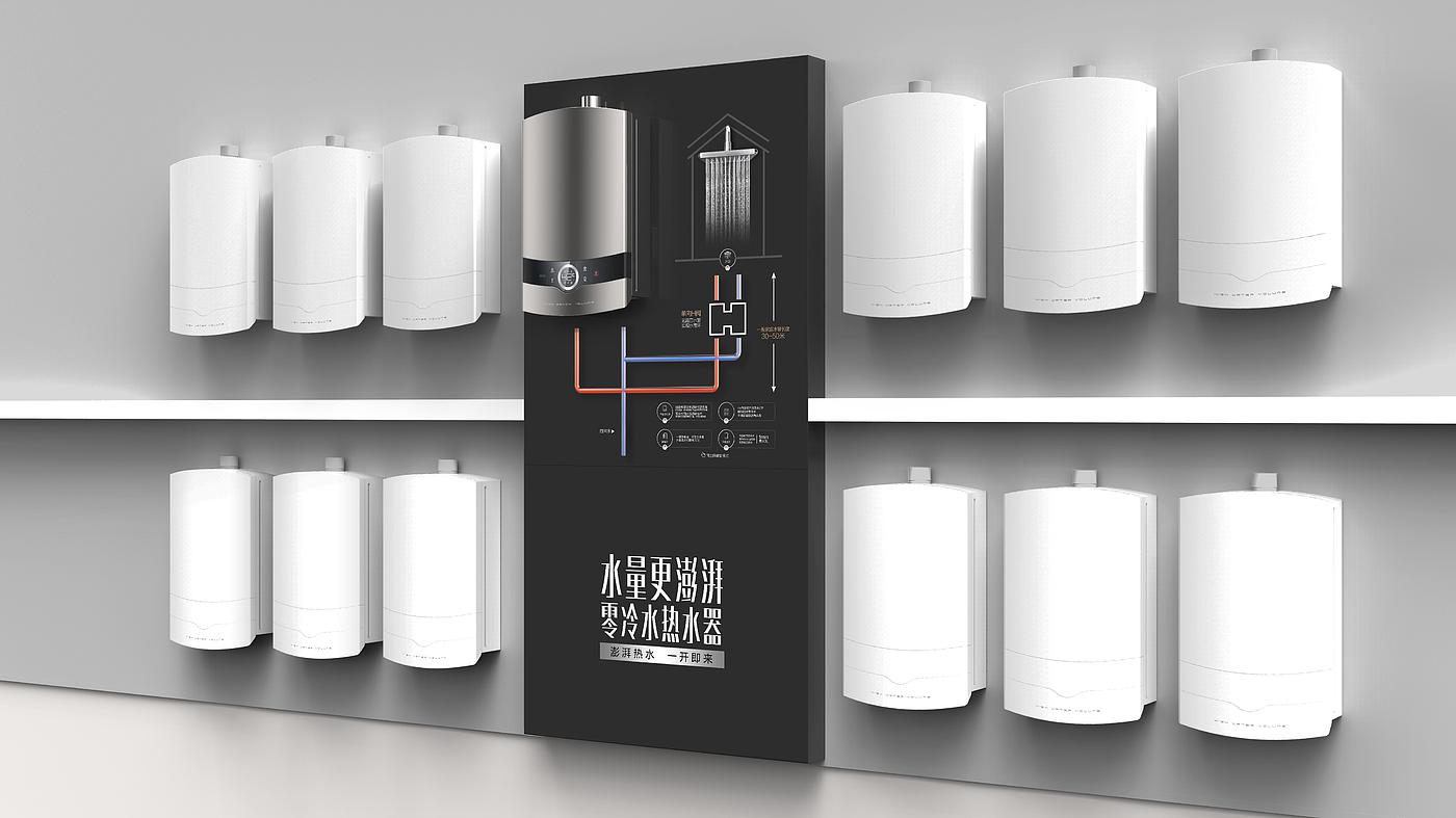 heater，Technical principle，Zero cold water，large amount of water，
