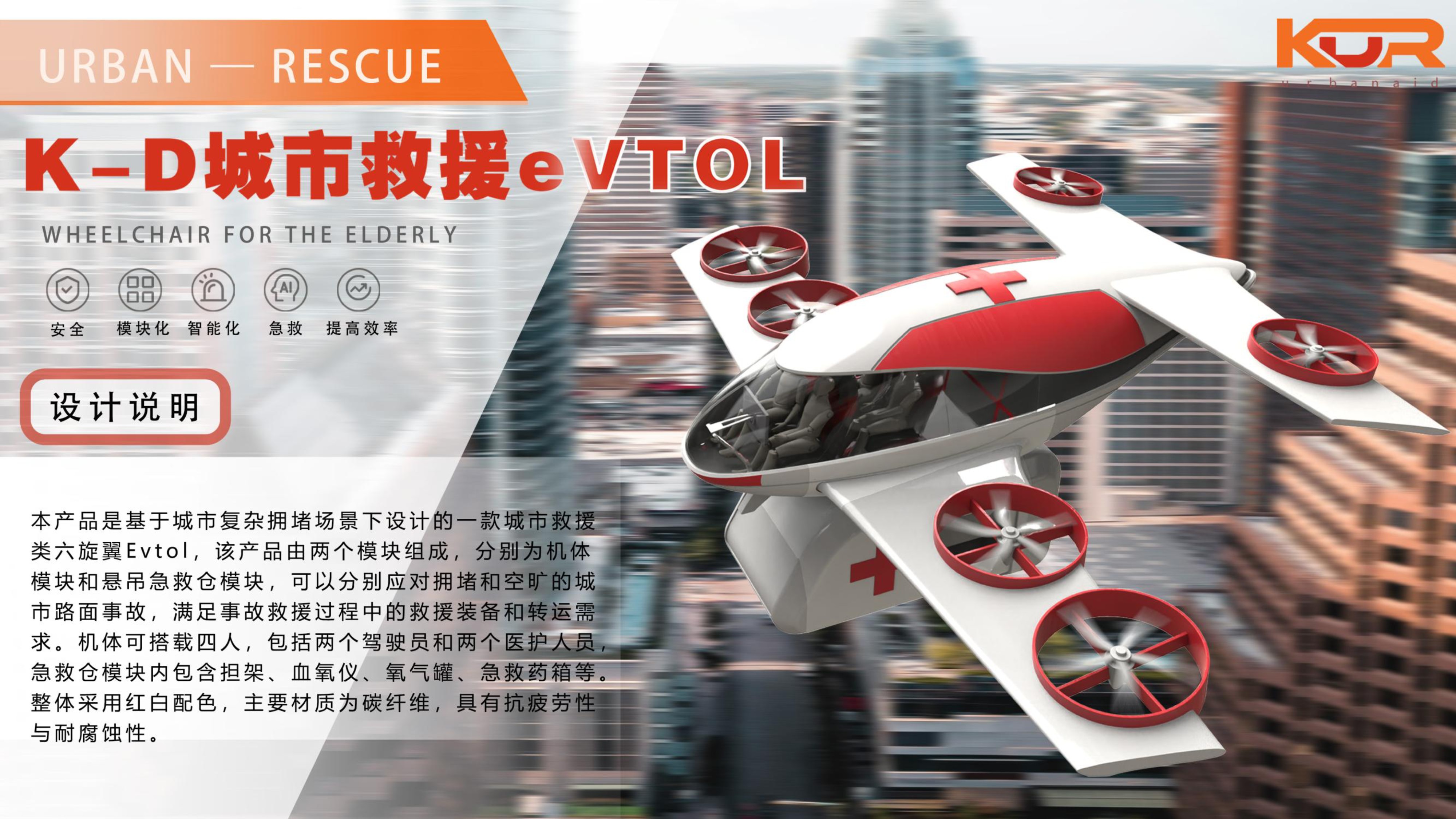 Dynamic vertical take-off and landing aircraft，first aid，eVTOL，