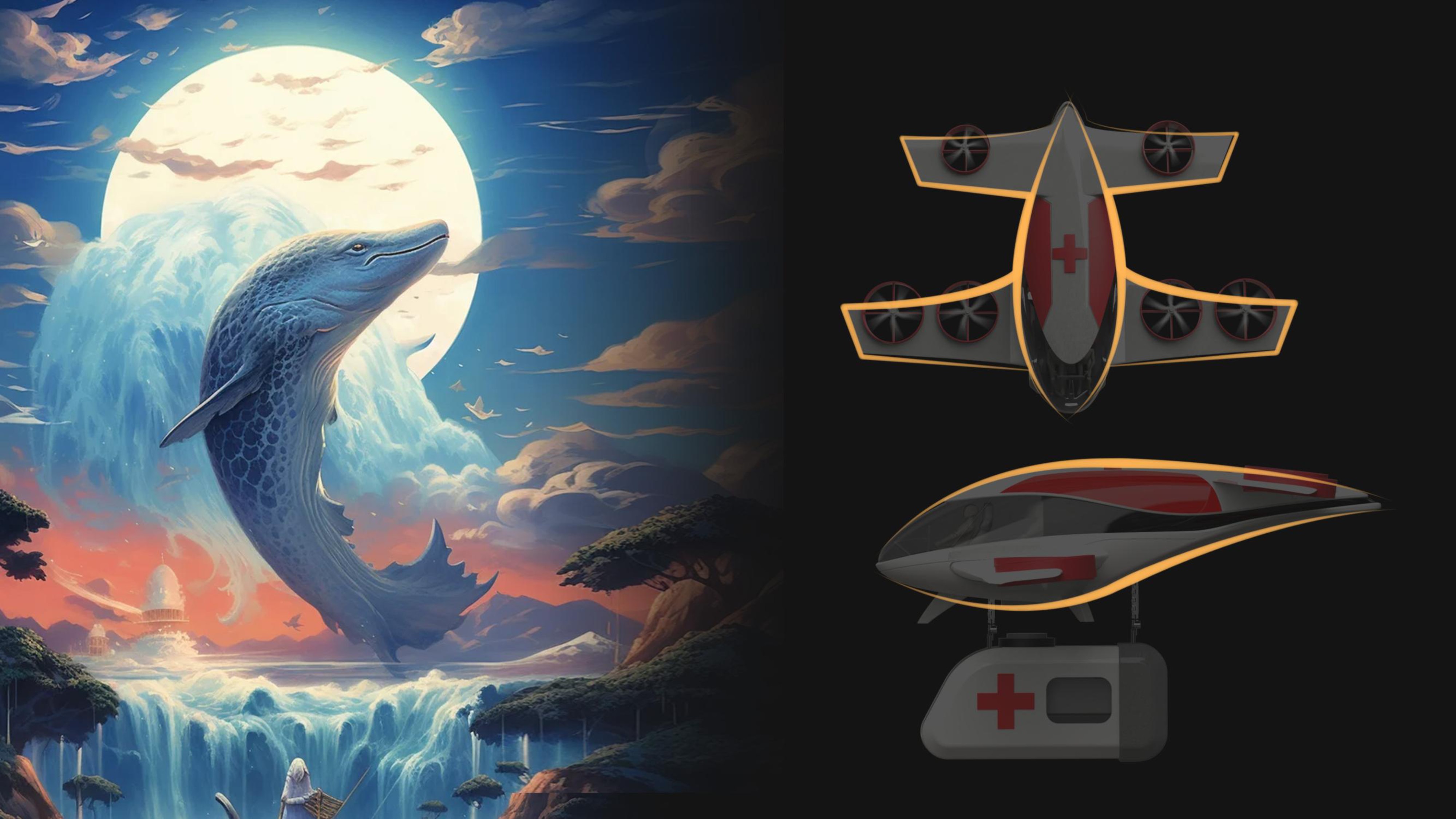 Dynamic vertical take-off and landing aircraft，first aid，eVTOL，