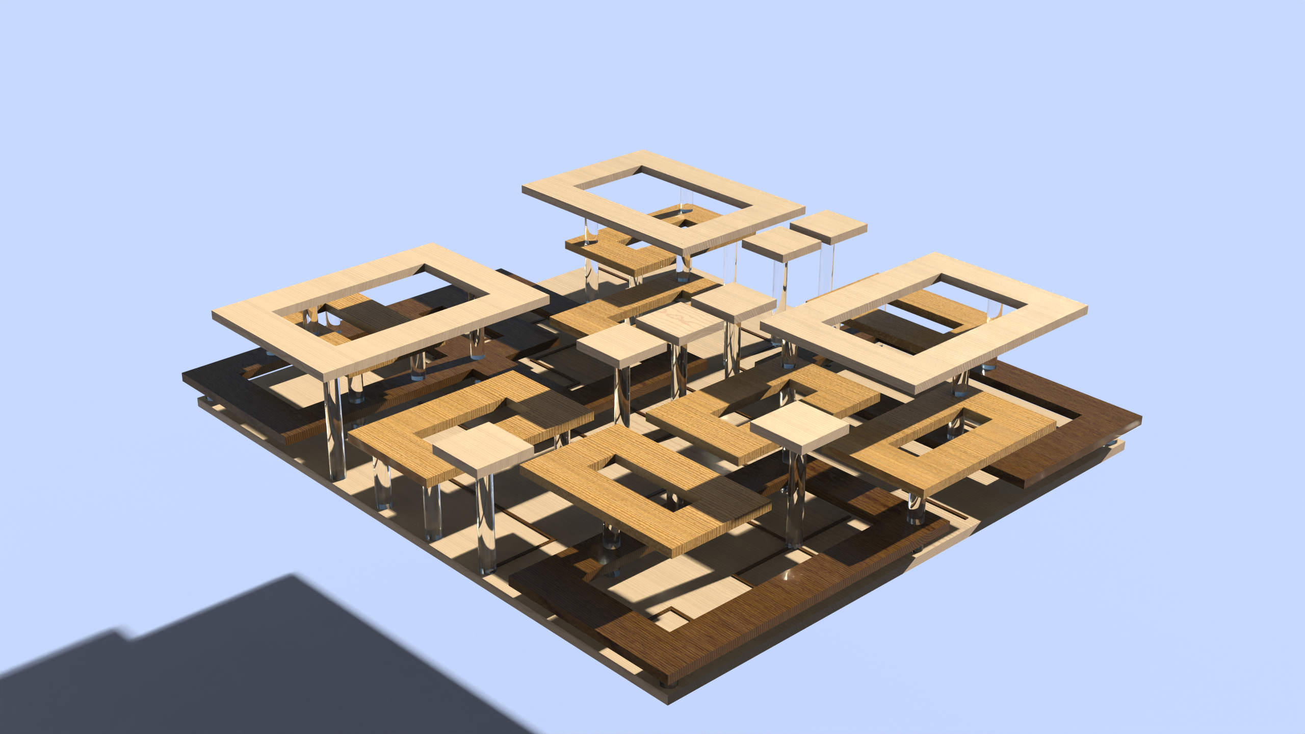 Chinese chess，new concept，Material Science，modern，