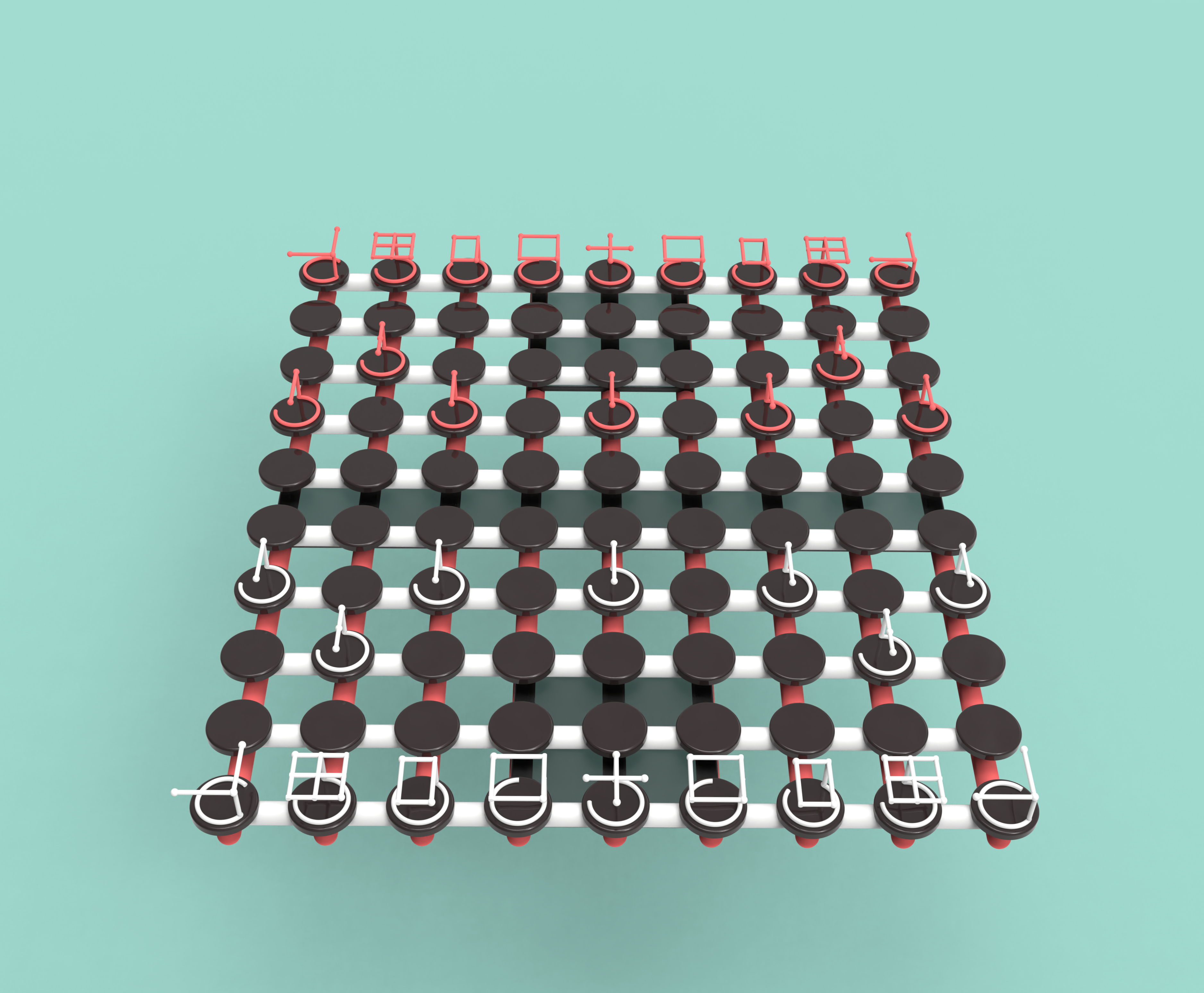 Chinese chess，new concept，Material Science，modern，