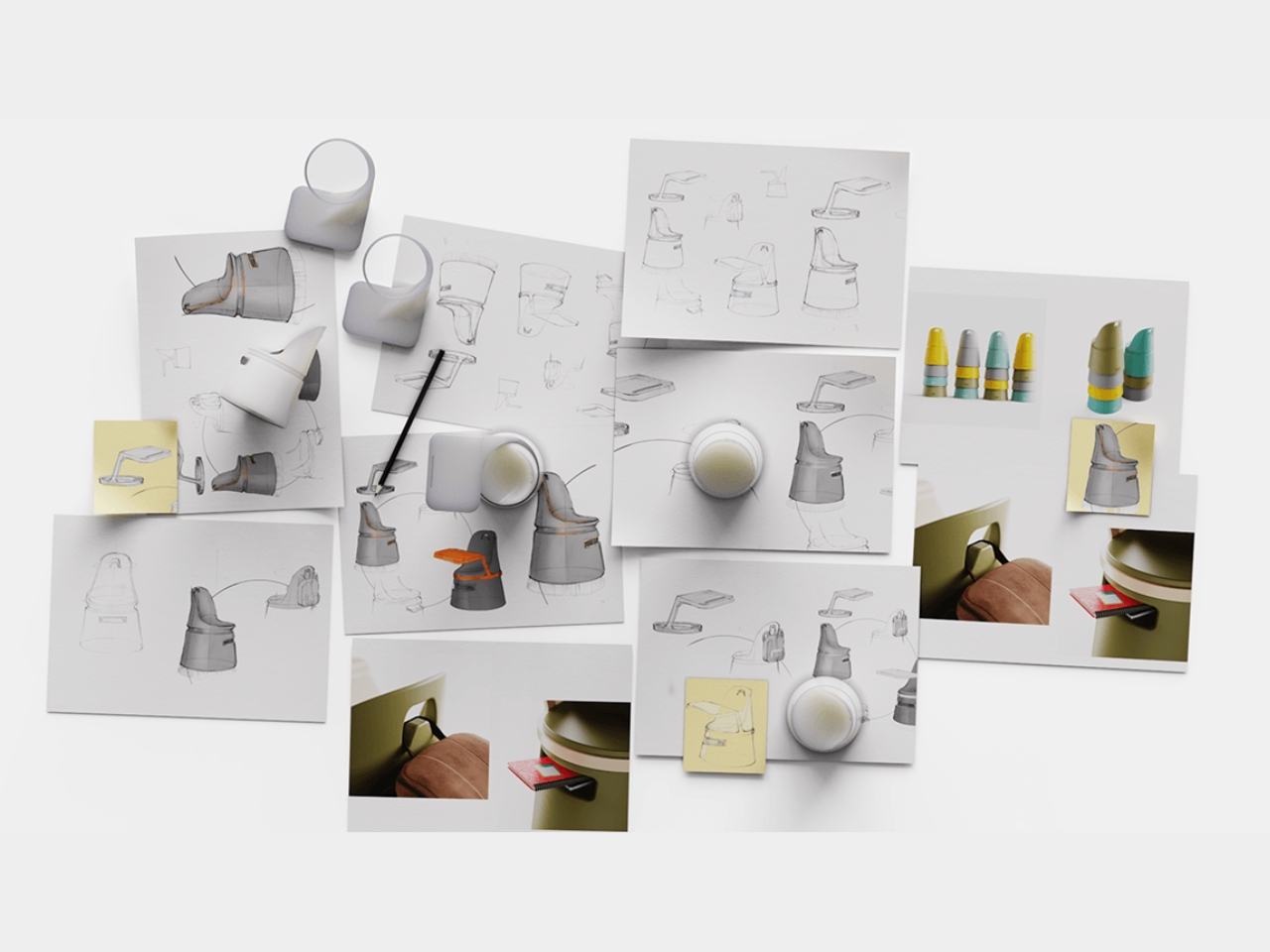 Recycled polyethylene，Clever，desk，rural construction，Rural classroom，