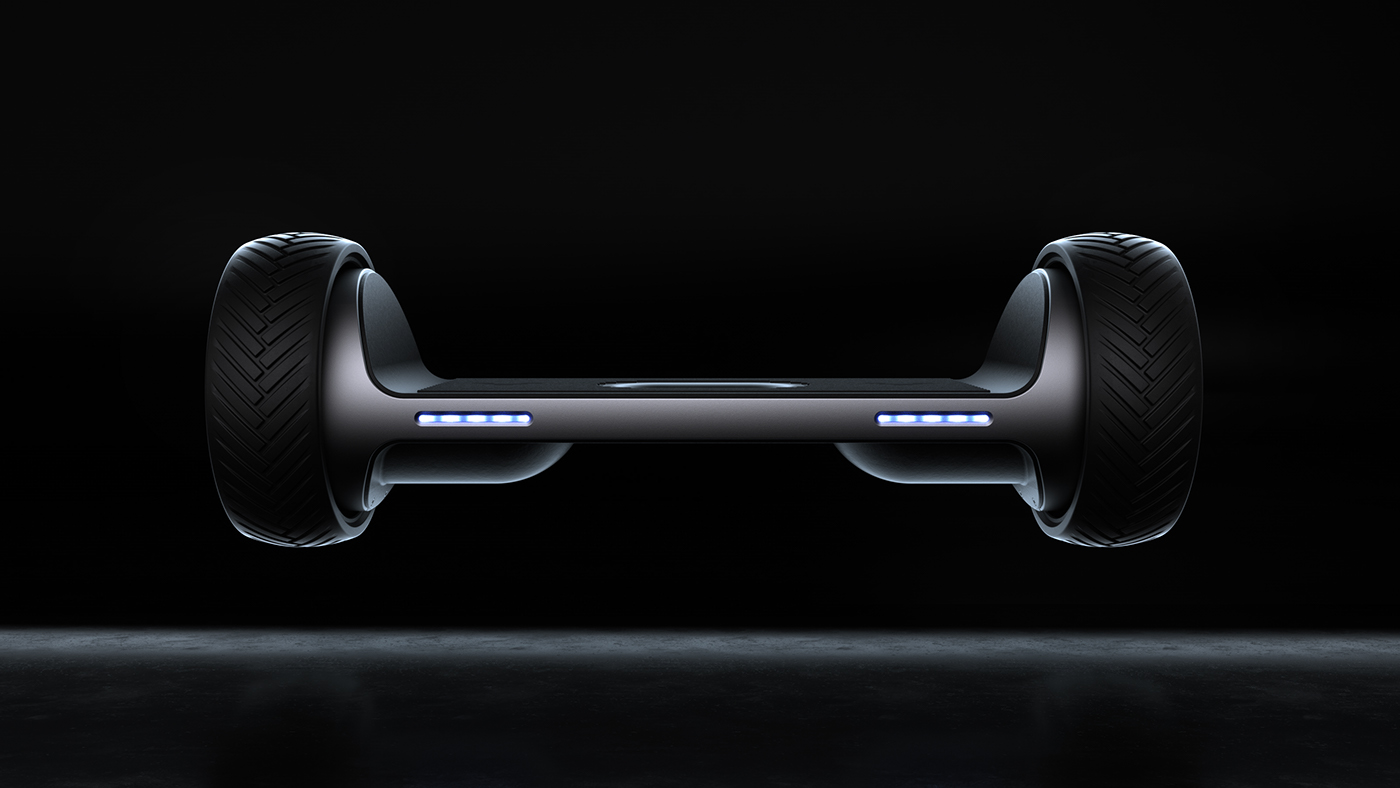 product design，black，Balance car，Radical MOOV，