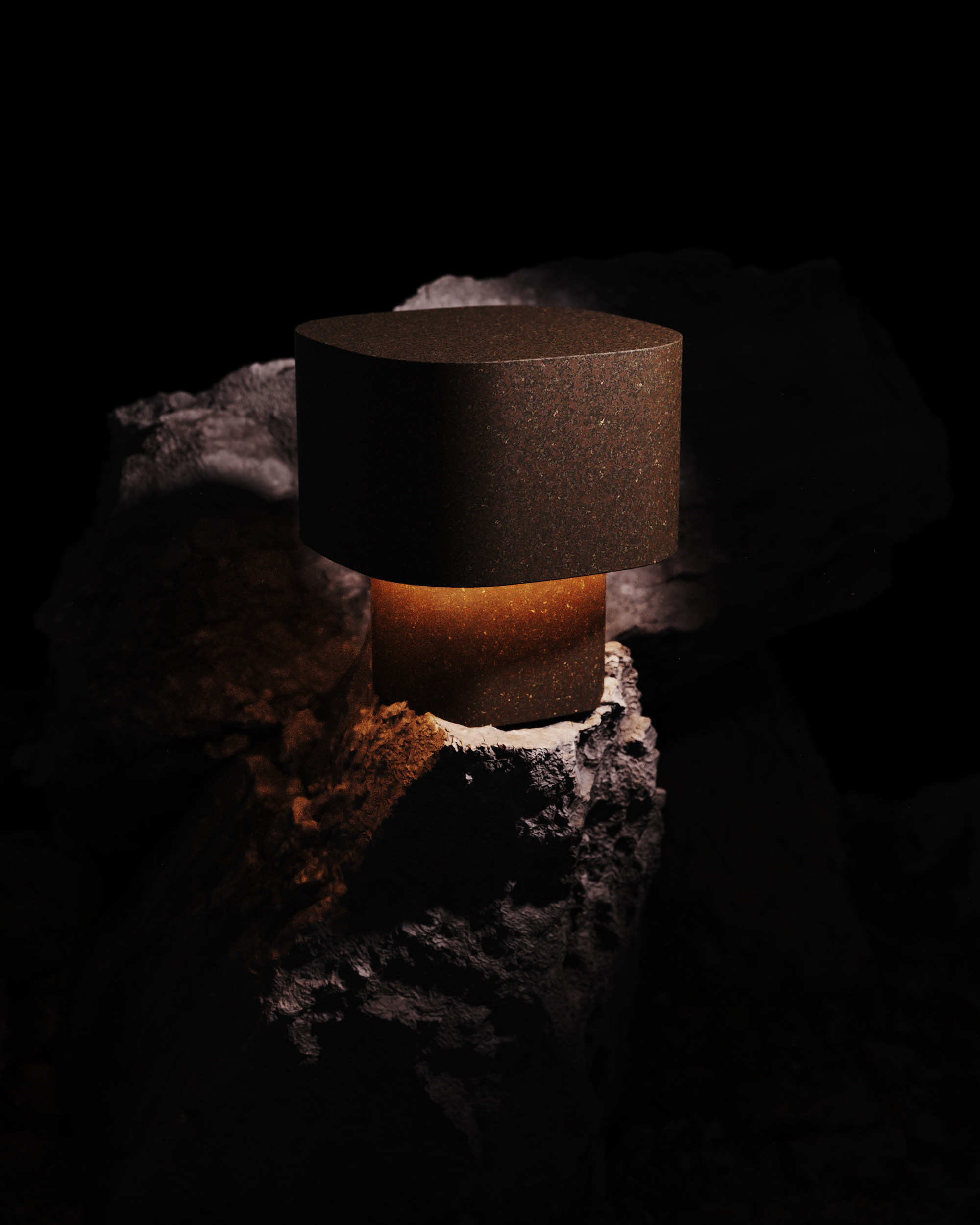 Desk lamp，product design，Lamp design，Bioplastics，Recycled plastics，desk lamp，Product rendering，industrial design，