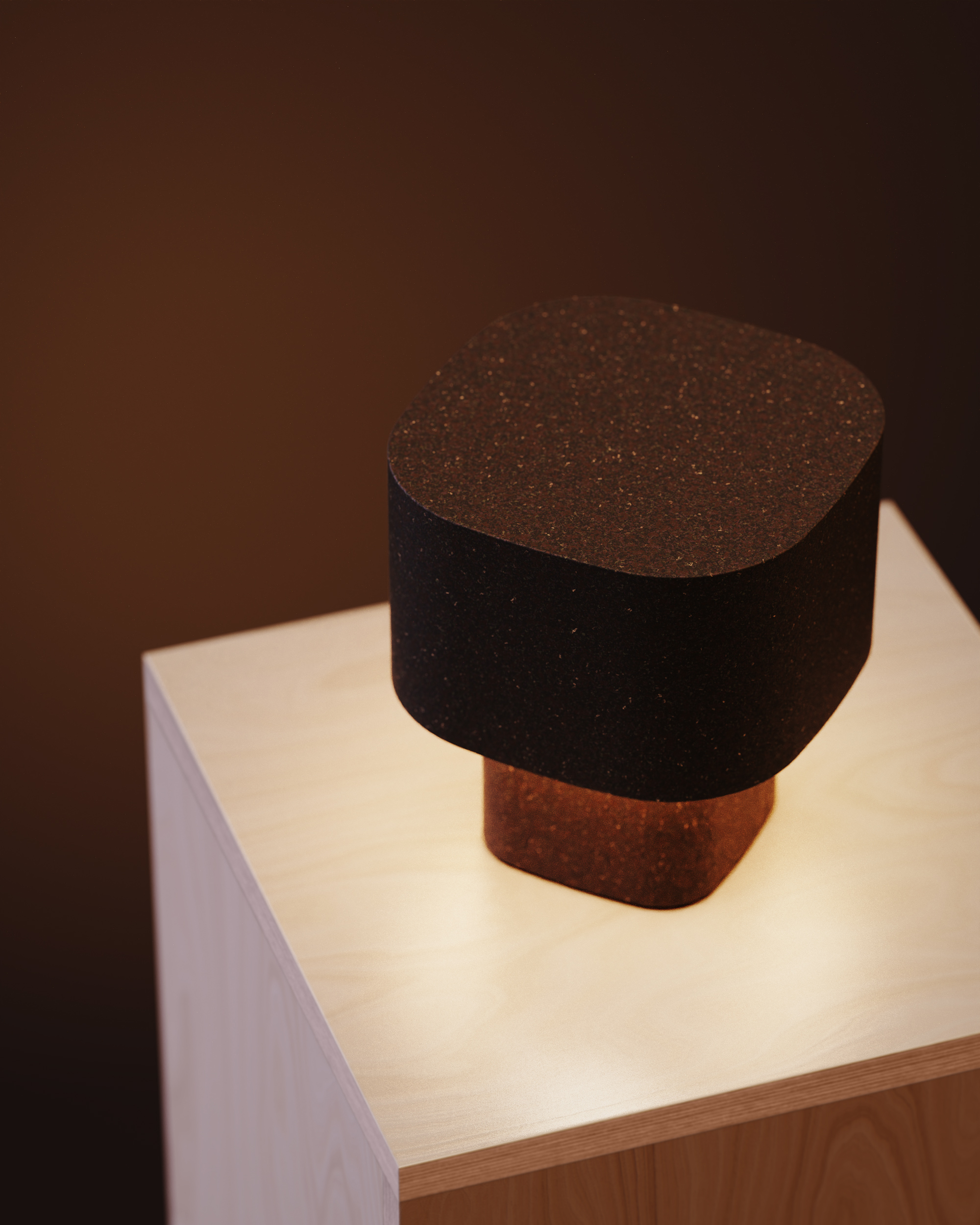 Desk lamp，product design，Lamp design，Bioplastics，Recycled plastics，desk lamp，Product rendering，industrial design，