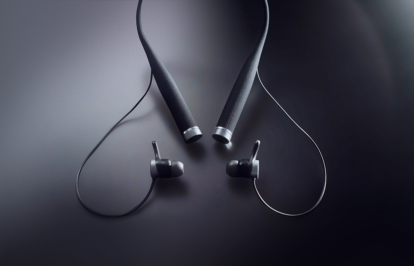 motion，black，Bluetooth headset，