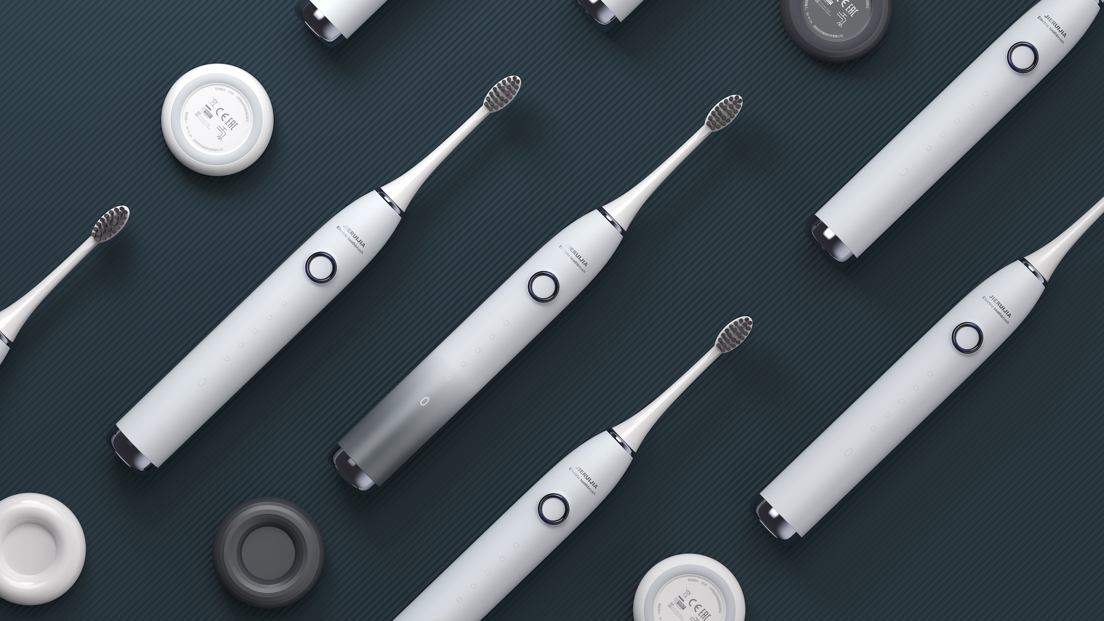 Electric toothbrush，curiosity，National style，