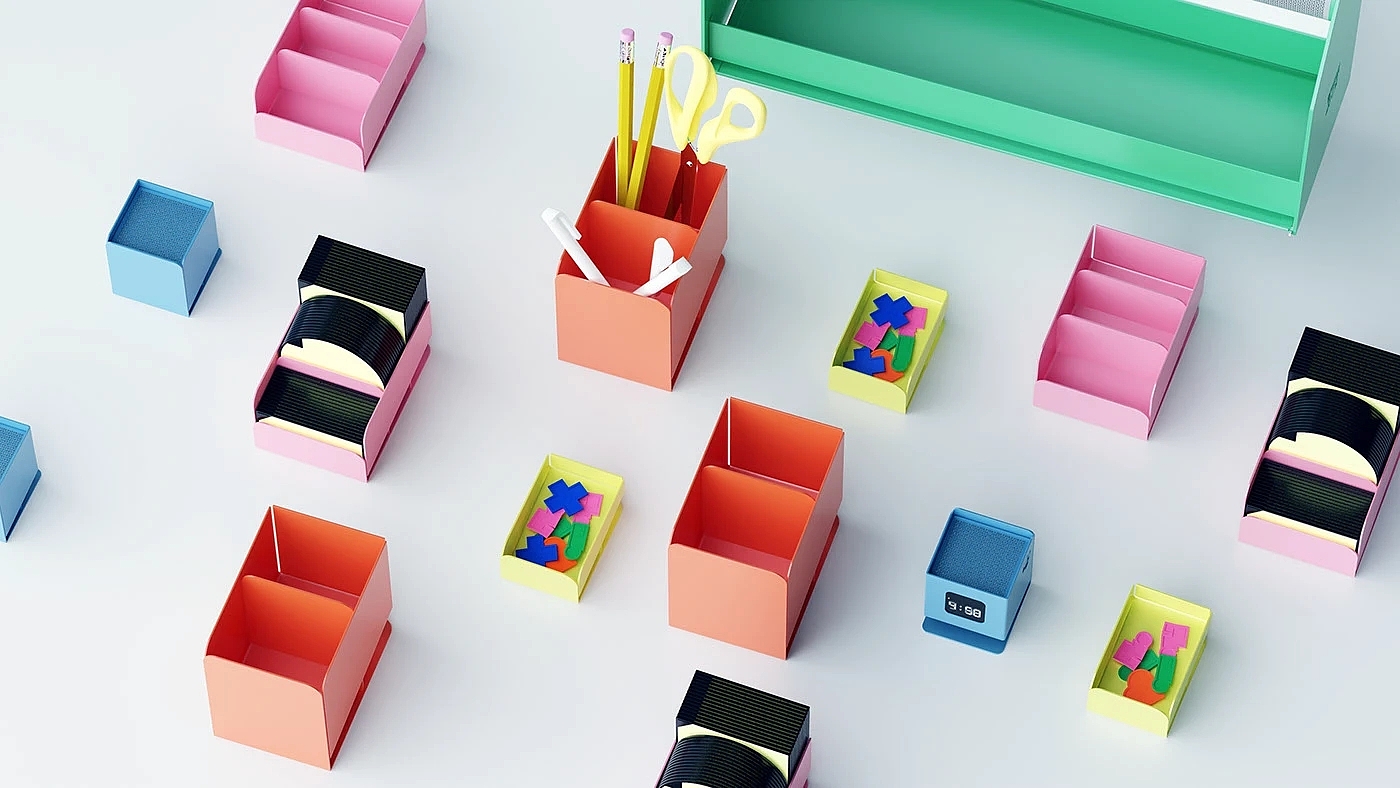 THINKBOX，Office Supplies，Brand promotion，product design，