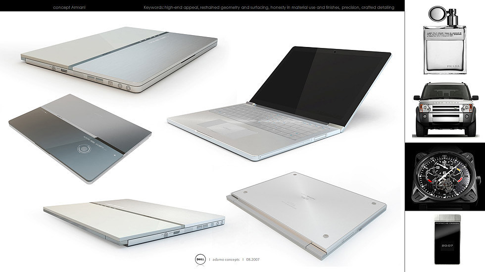 Dale，notebook，aluminium，steel，Adamo 13，