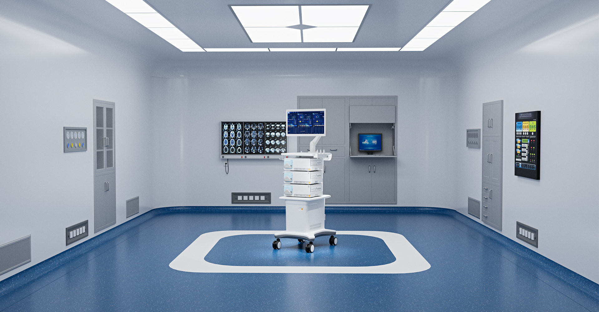 Microwave Ablation System，Medical trolley design，Medical device design，Medical equipment design，Medical product design，Appearance design，Structural design，