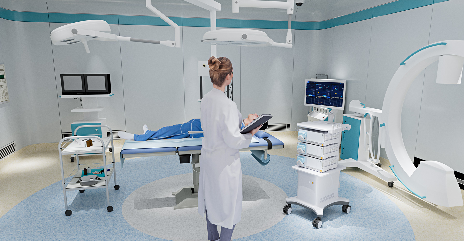 Microwave Ablation System，Medical trolley design，Medical device design，Medical equipment design，Medical product design，Appearance design，Structural design，