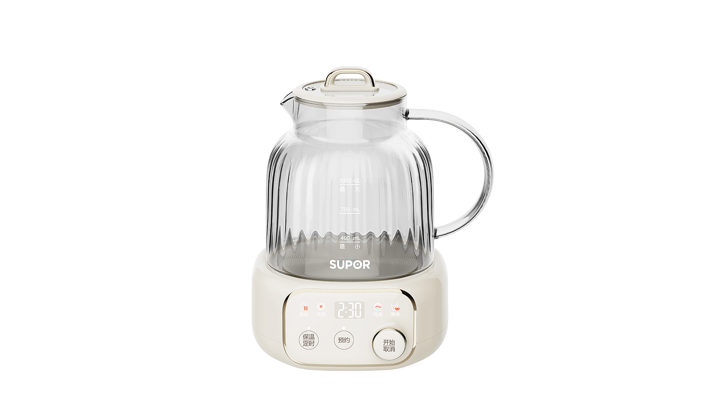 Health pot，small home appliances，glass style，