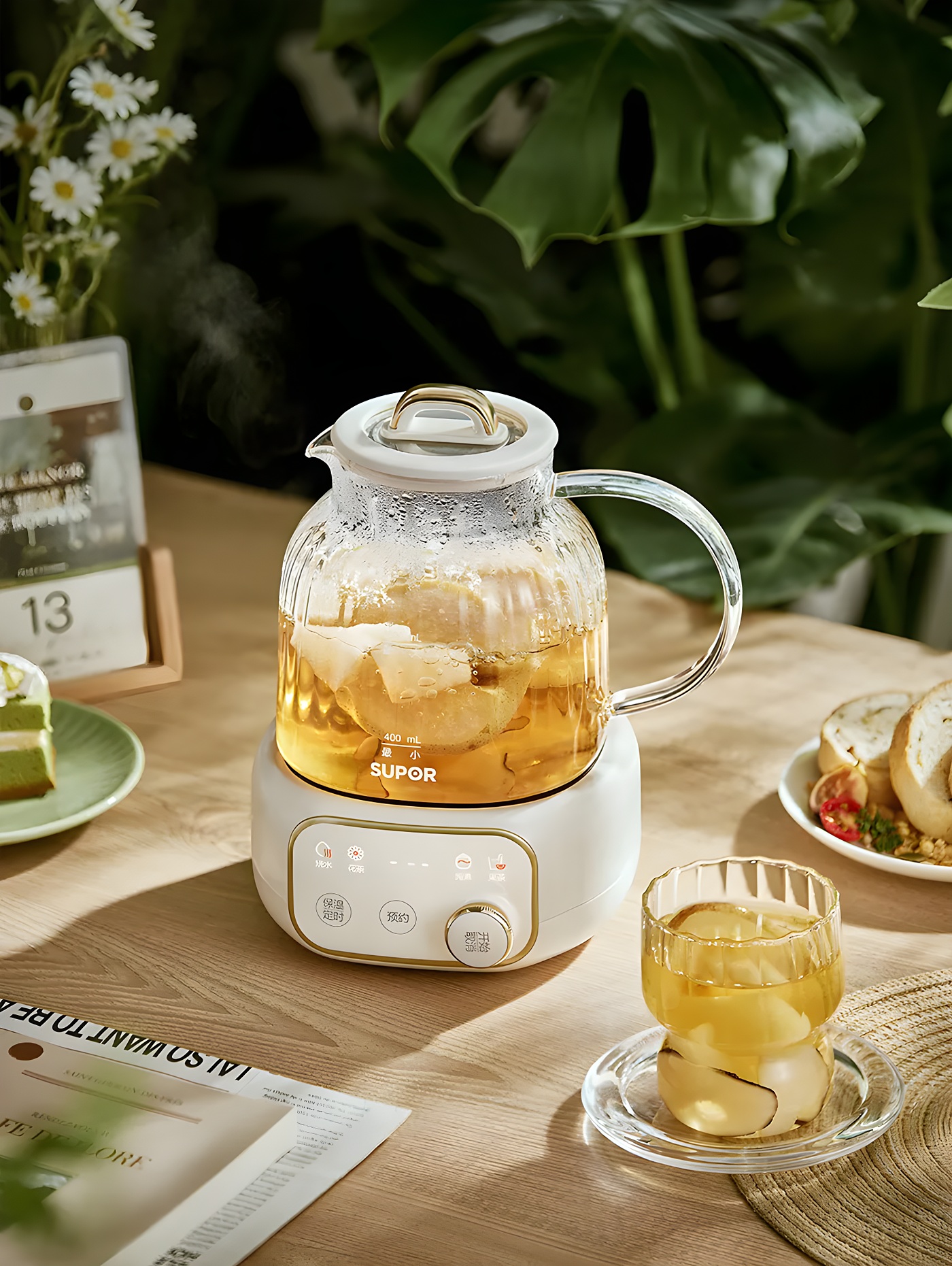 Health pot，small home appliances，glass style，
