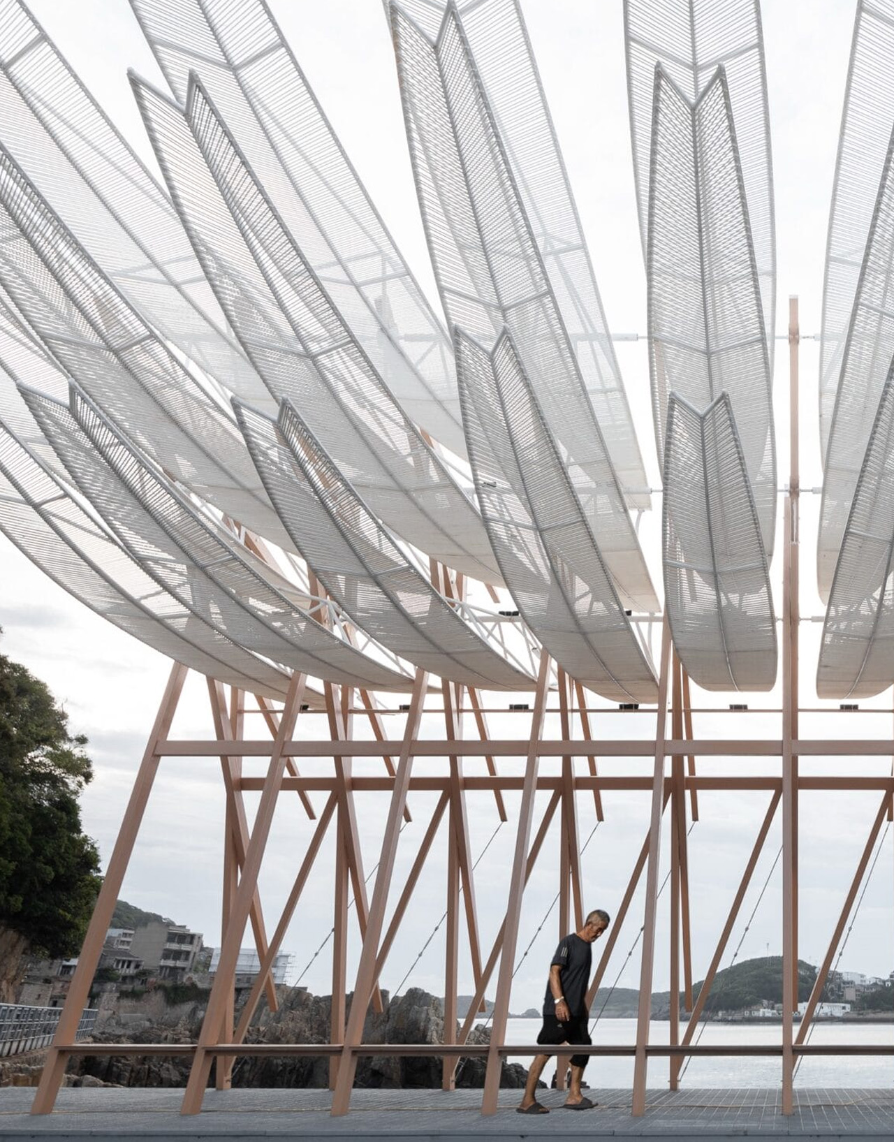 Hello, Island，Pavilion，Chaishan Island，Chaishan Feather，