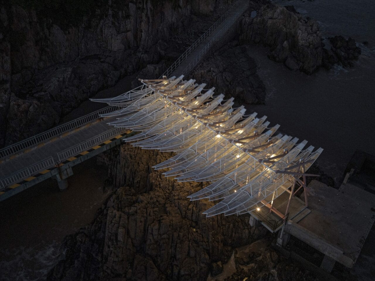 Hello, Island，Pavilion，Chaishan Island，Chaishan Feather，