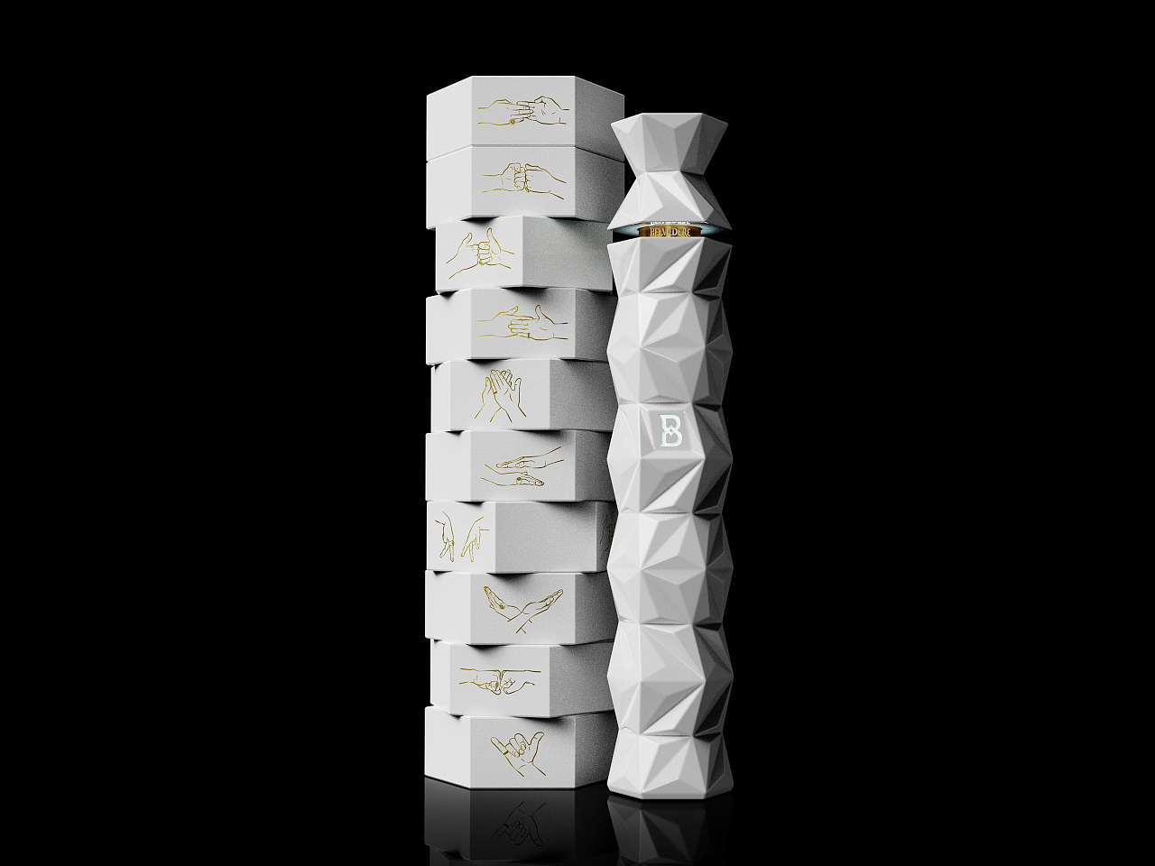 Belvedere 10，Puzzle Design，Limited edition，Creative packaging，