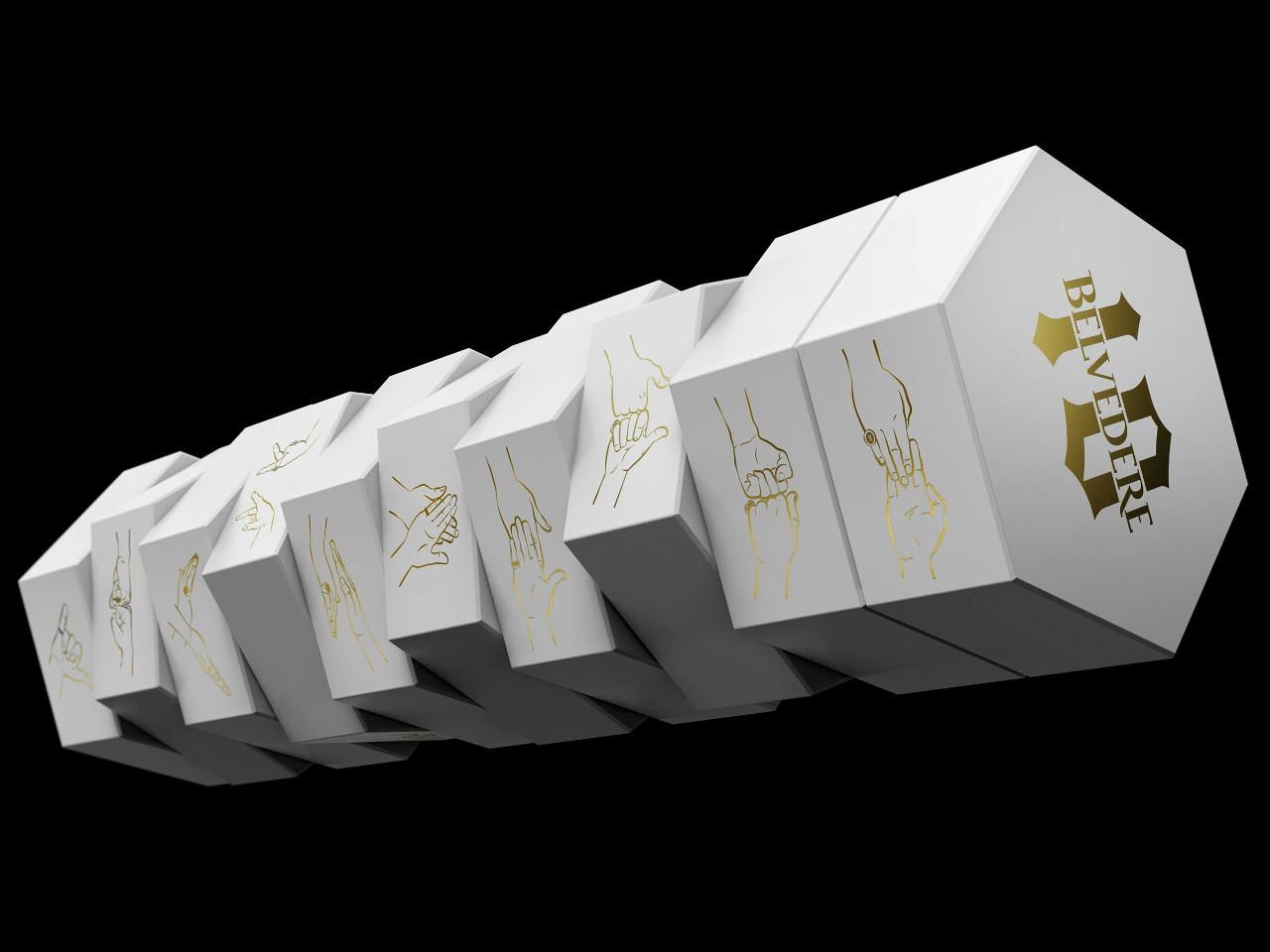 Belvedere 10，Puzzle Design，Limited edition，Creative packaging，