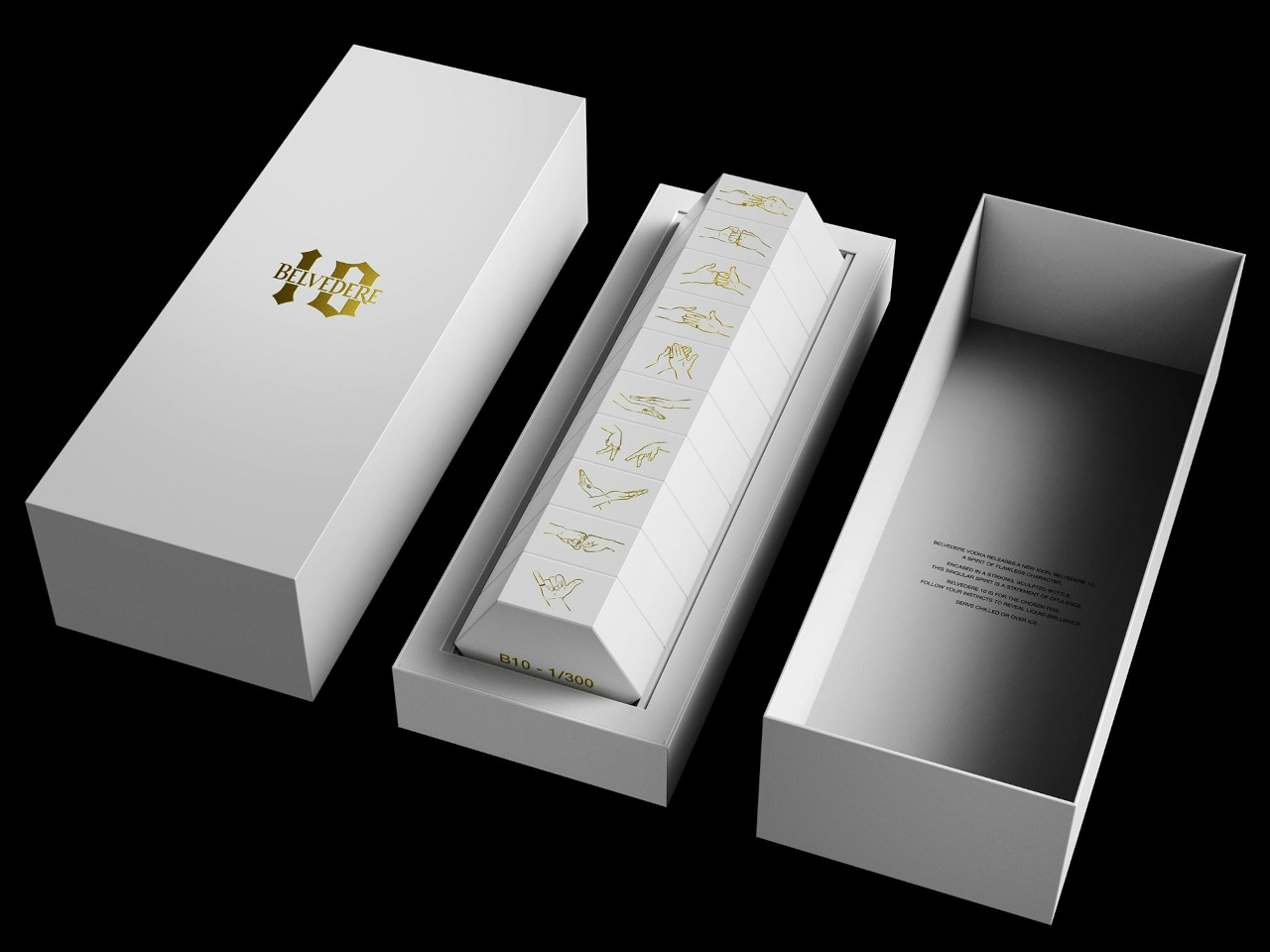 Belvedere 10，Puzzle Design，Limited edition，Creative packaging，