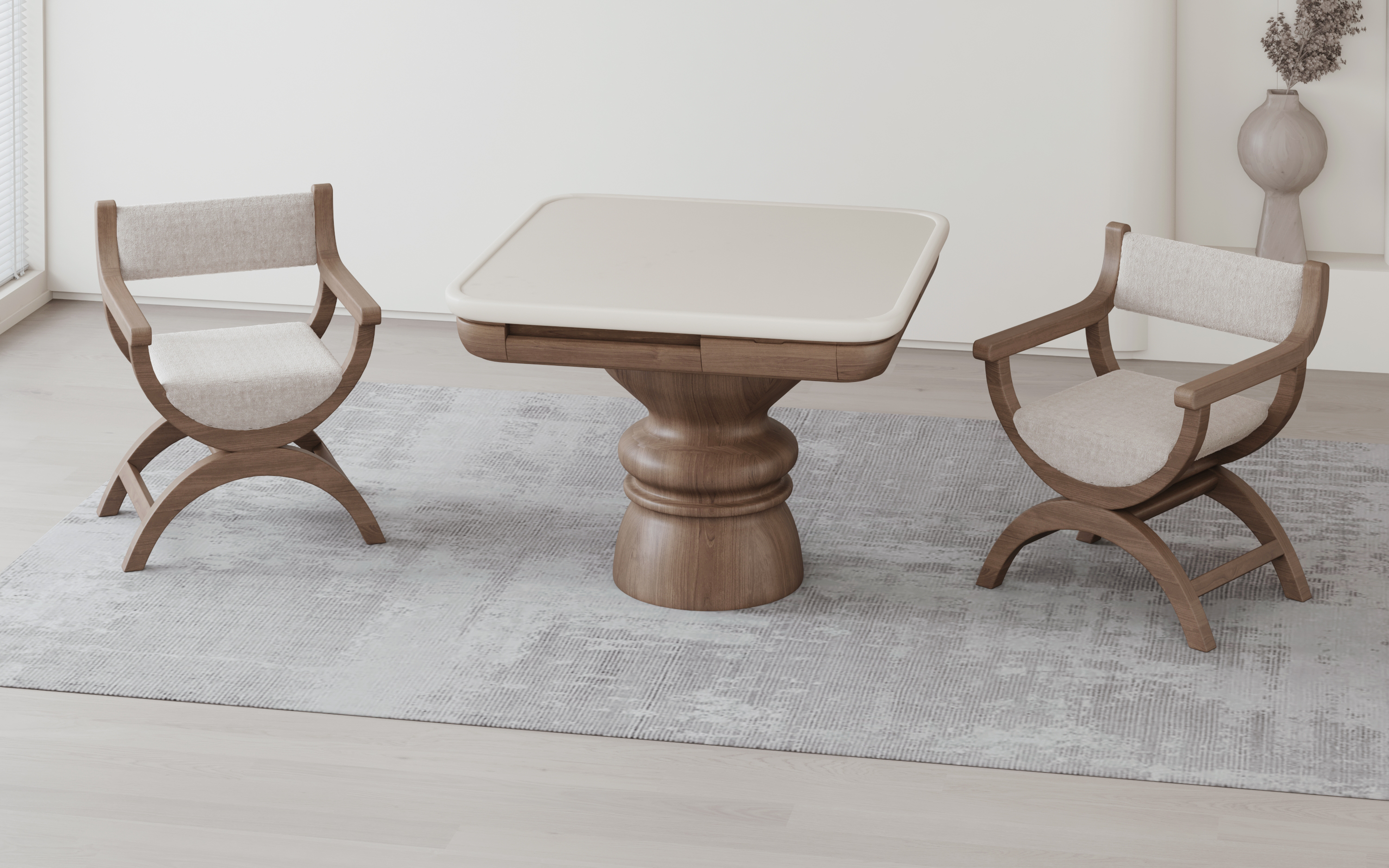 tea table，TV cabinet，Mahjong tables and chairs，soft bed，appearance，furniture，research and development，Tables and chairs，