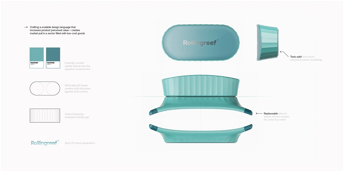 Rollingreef，Aquarium Cleaning Tools，Housewear & Furnishings，originality，