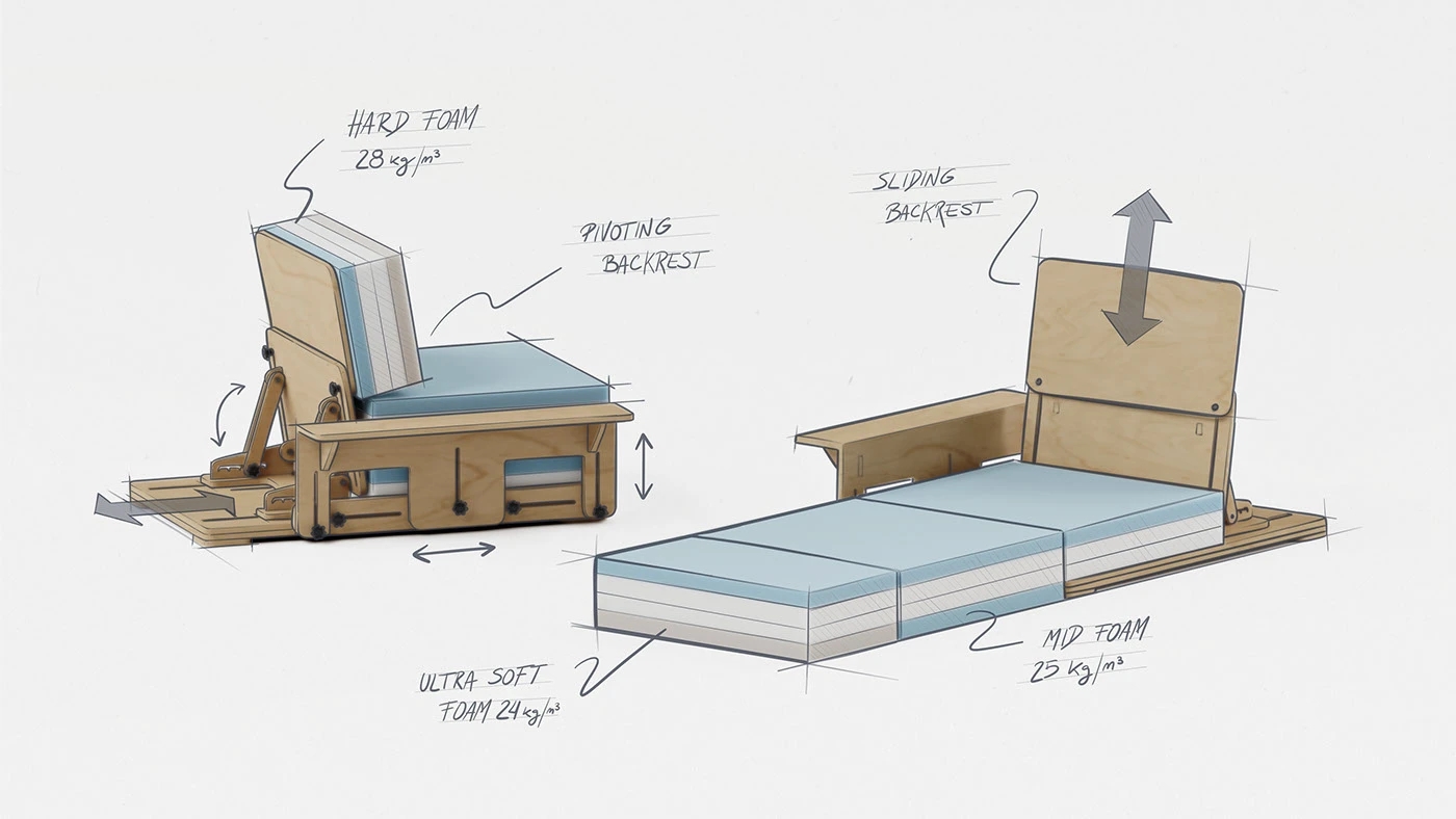 CALM，sofa，furniture，originality，