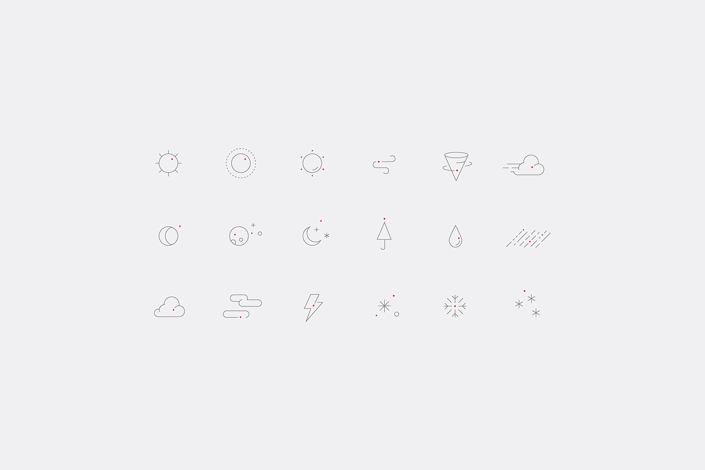 app，interactive，Weather forecast ，Icon，QM，